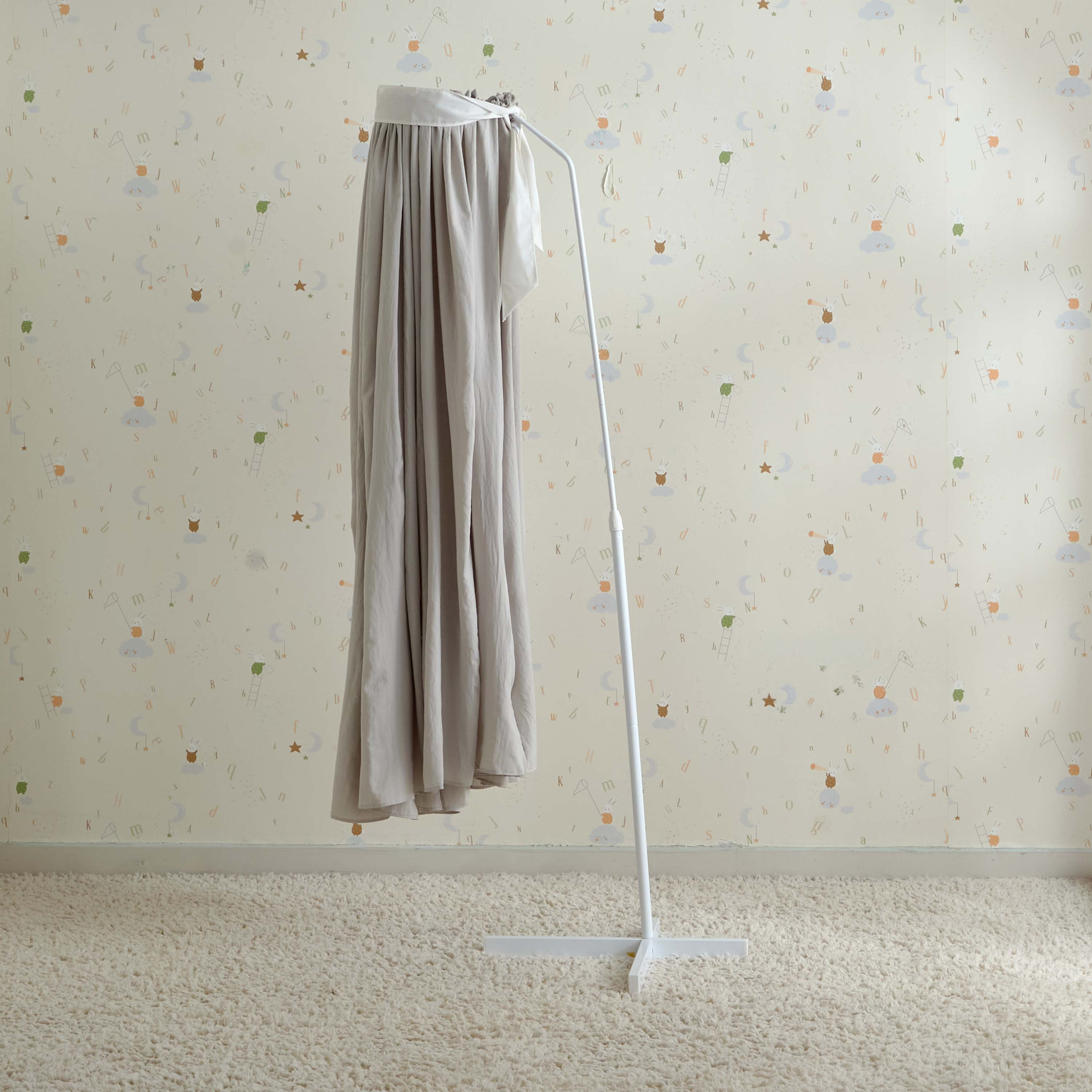 مظلة سرير أطفال مع حامل من كامبراس - 160×430 سم-baby-nursery-furniture-cribsandbeds-cribaccessories-image-3