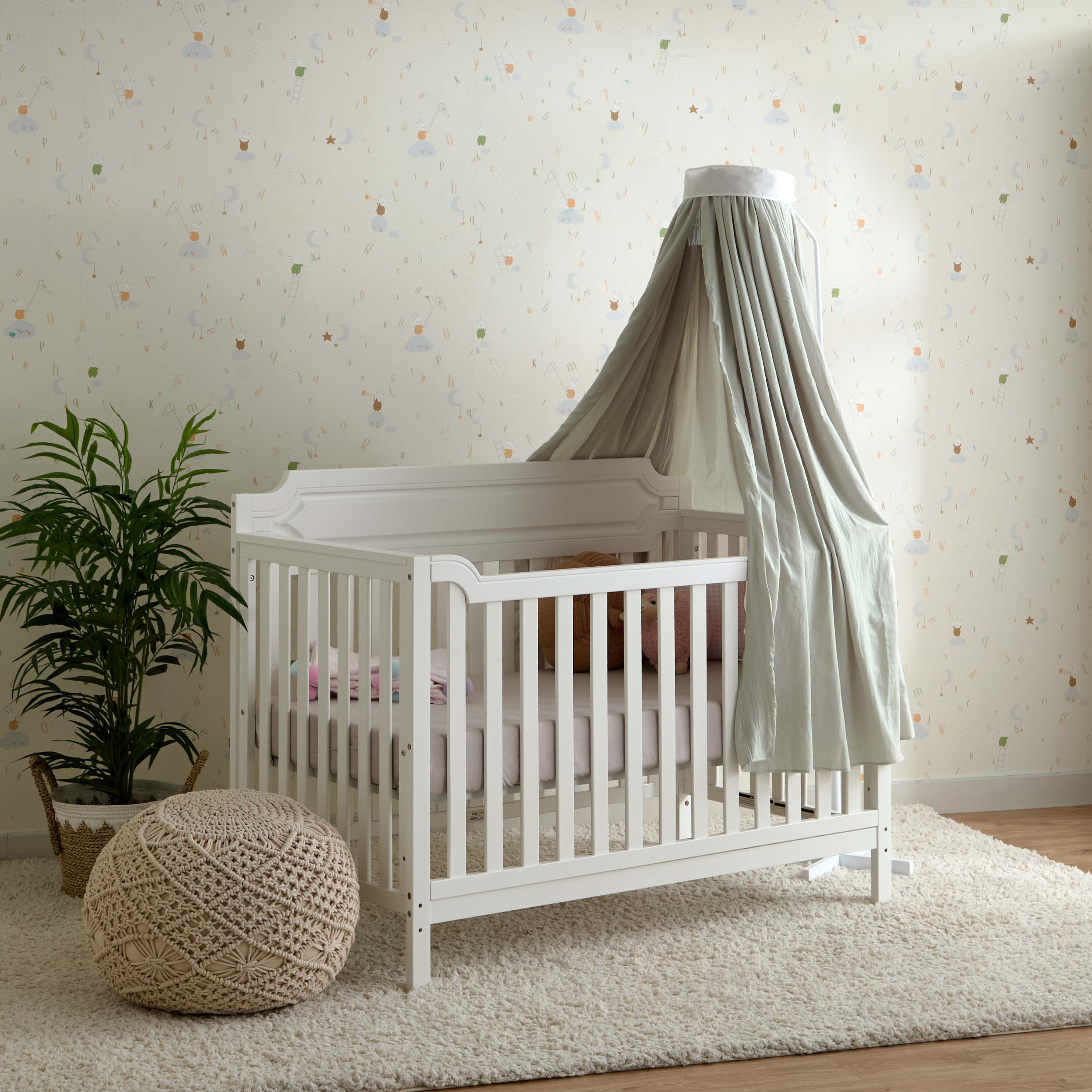 مظلة سرير أطفال مع حامل من كامبراس - 160×430 سم-baby-nursery-furniture-cribsandbeds-cribaccessories-image-8