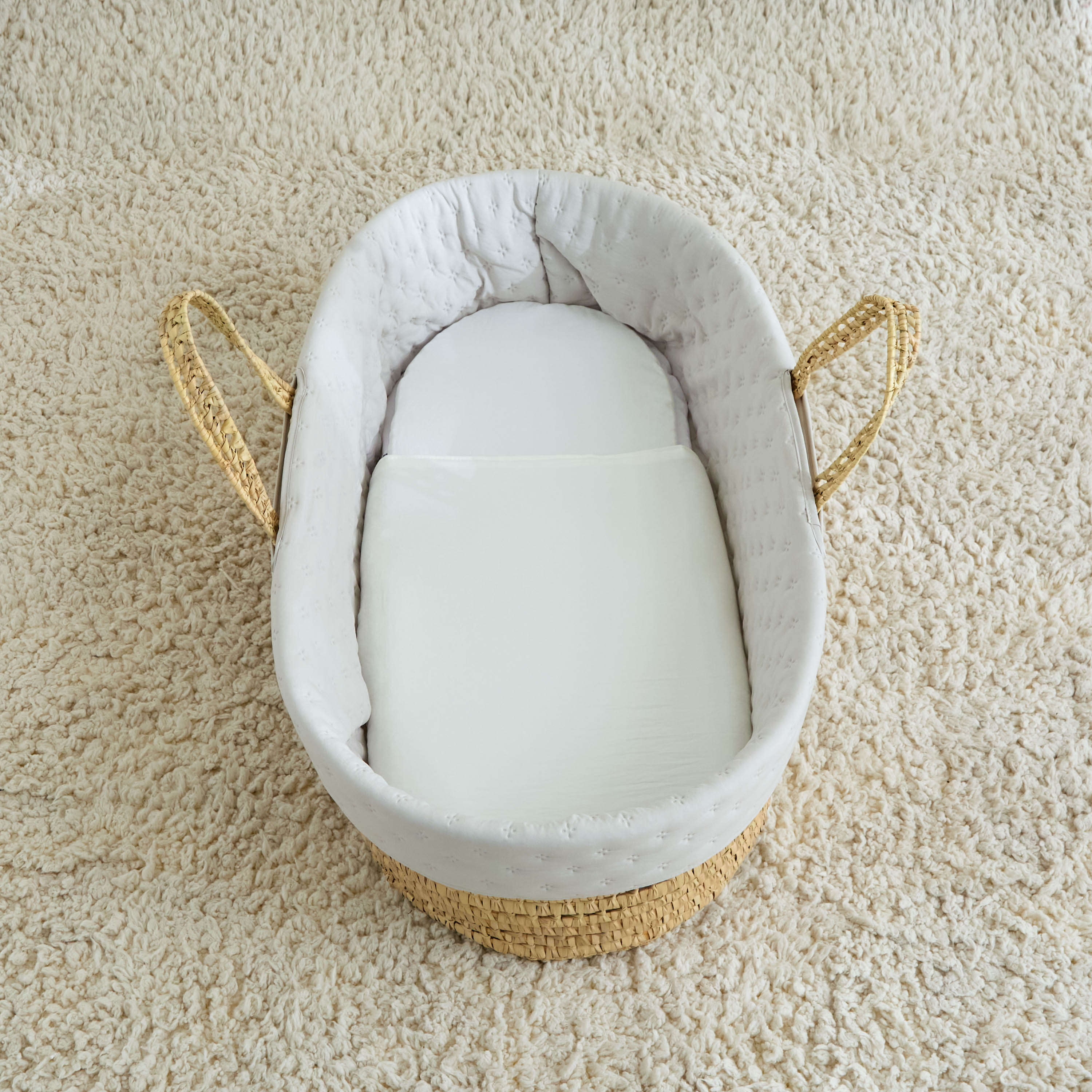 Cambrass Moses Basket with Handles-baby-nursery-furniture-mosesbaskets-image-4