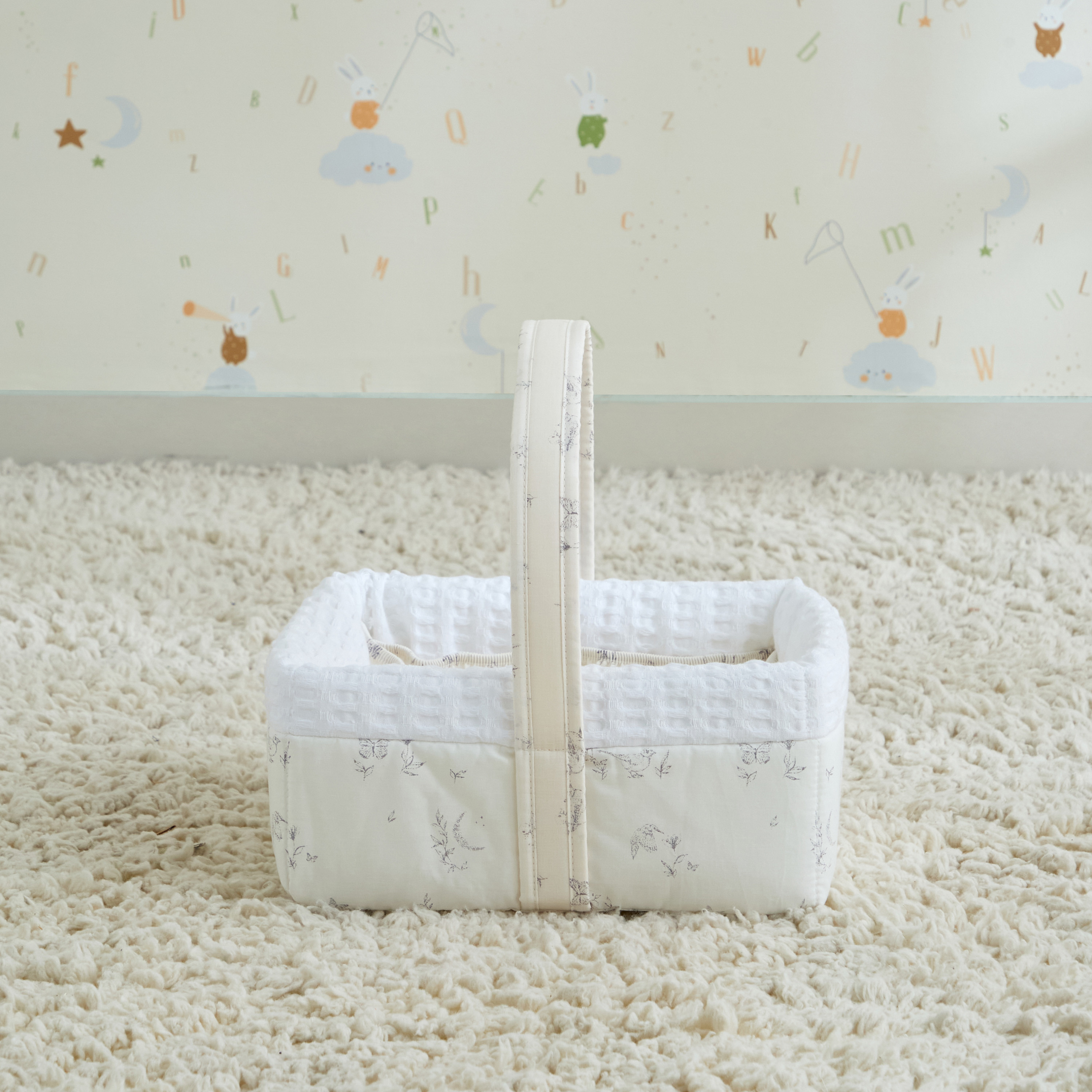 Cambrass Layette Basket with Pockets, 23x29x29 cm-baby-nursery-furniture-mosesbaskets-image-3