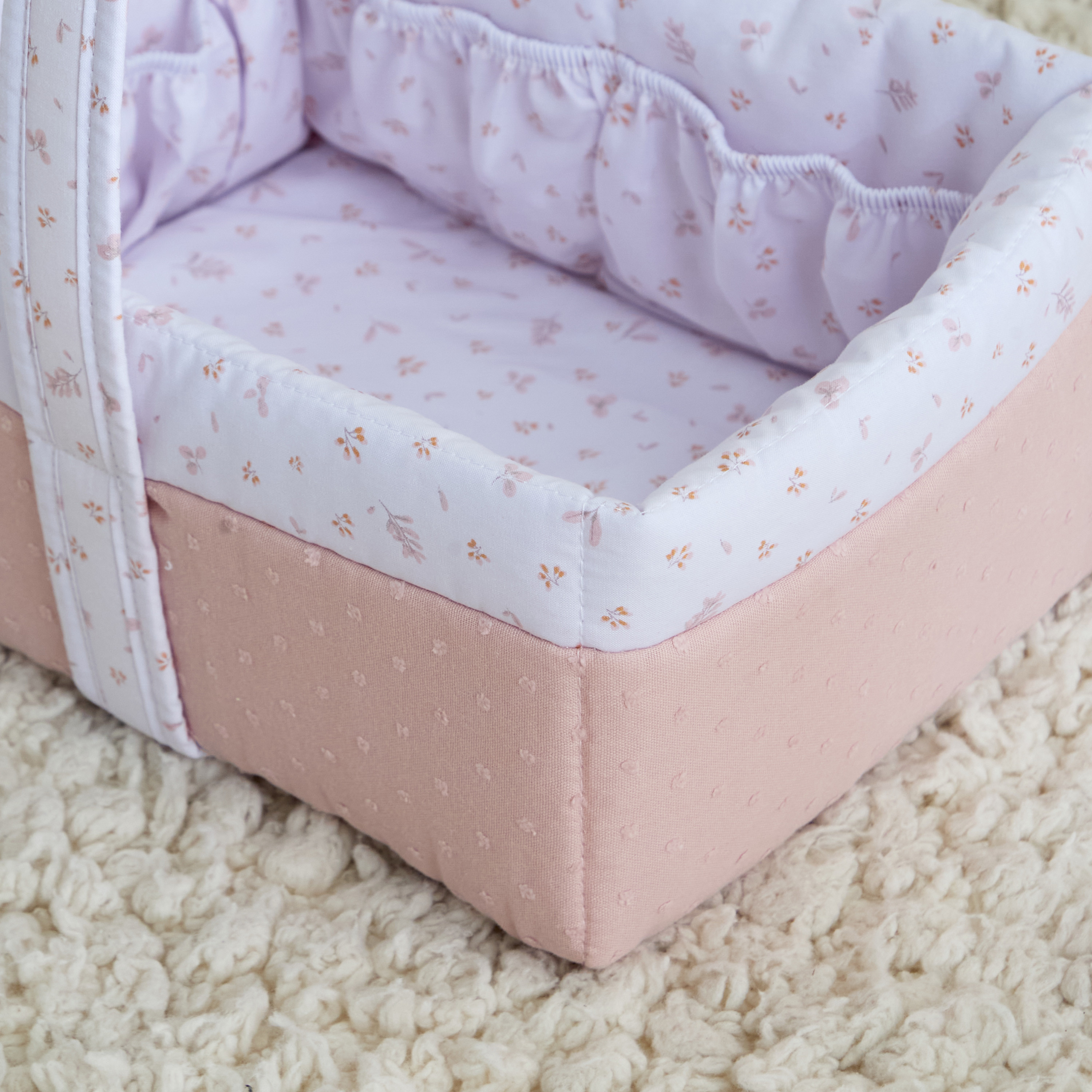 Cambrass Layette Basket with Pockets, 23x29x29 cm-baby-nursery-furniture-mosesbaskets-image-5
