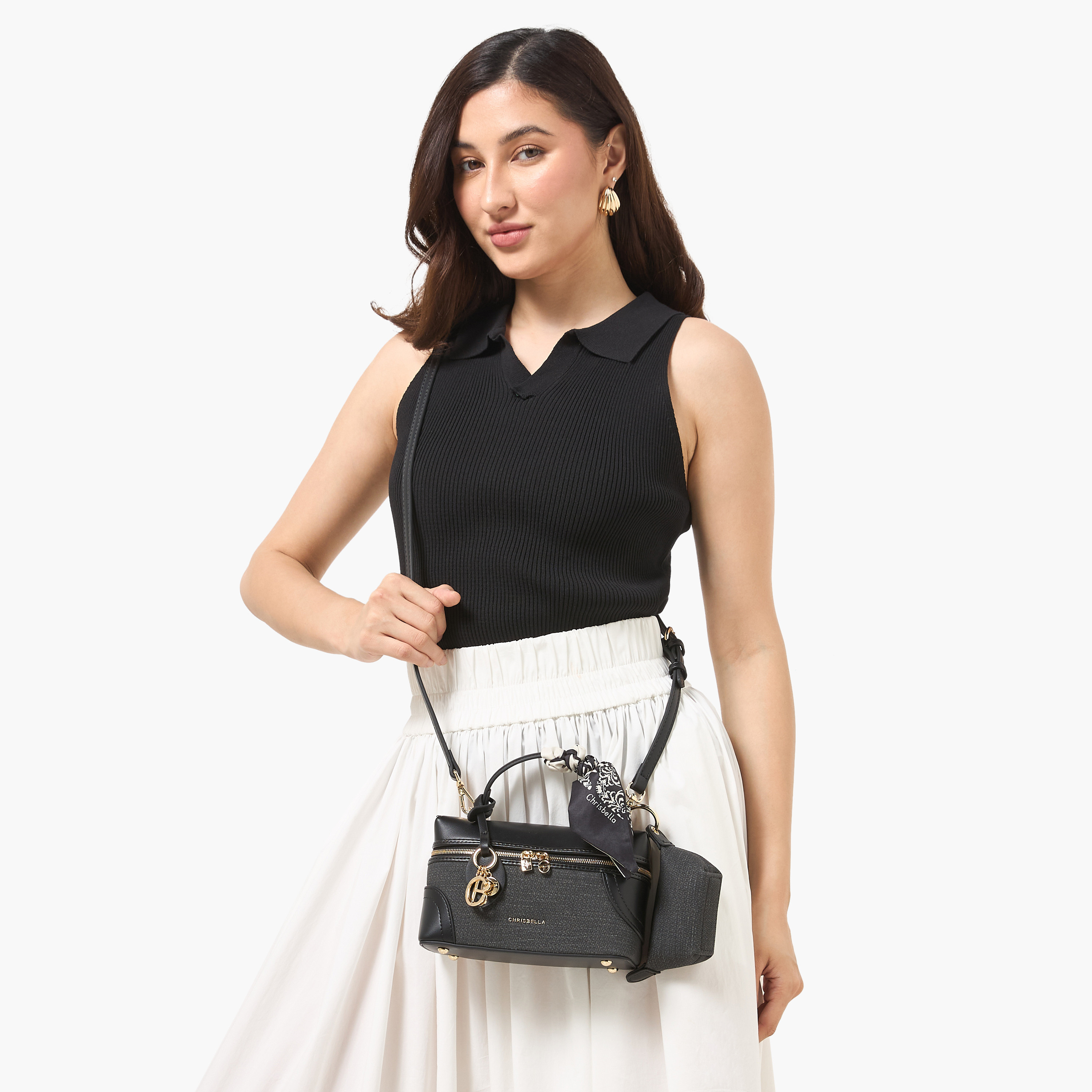 Chrisbella Scarf Accent Crossbody Bag with Pouch-women-bagsandwallets-handbags-image-10