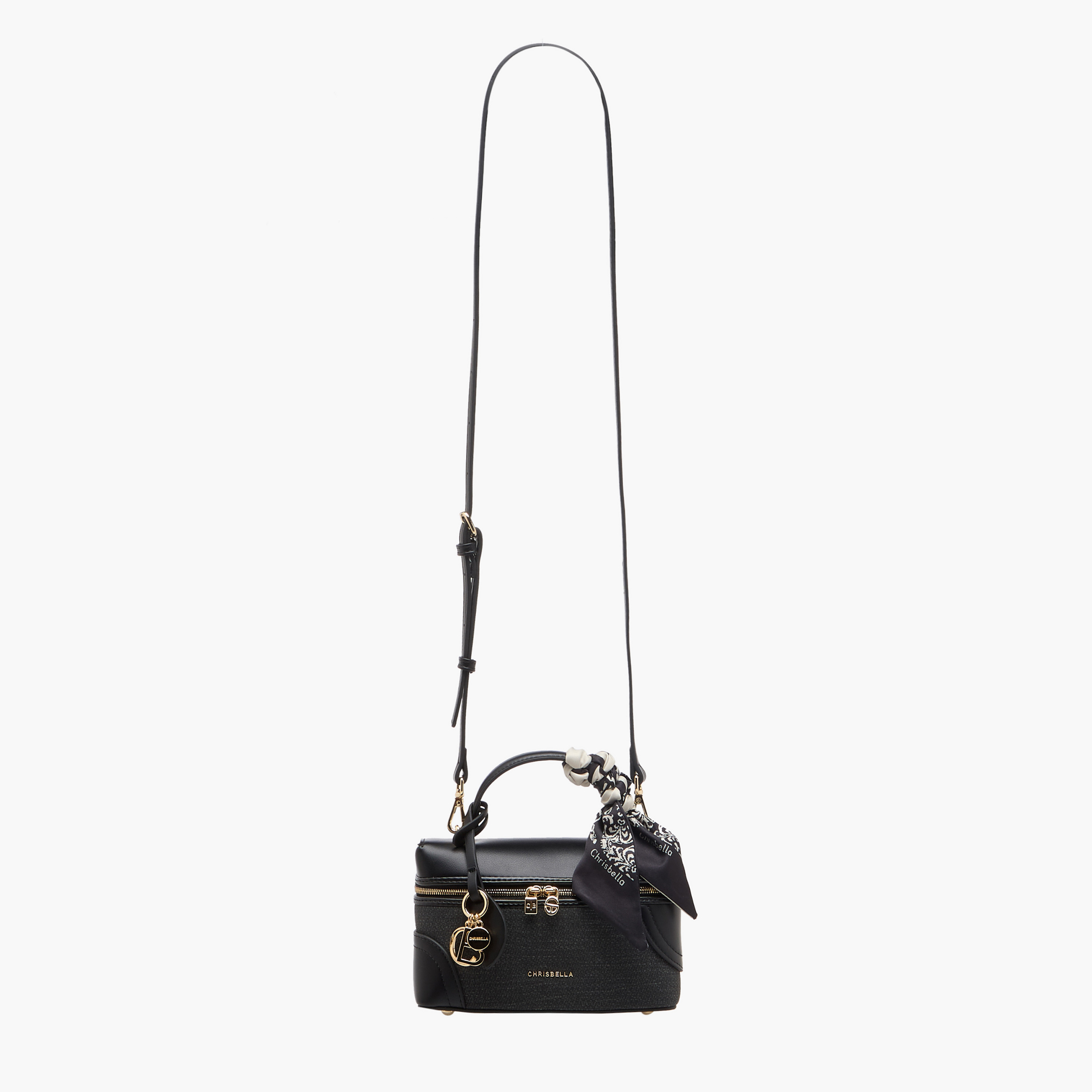 Chrisbella Scarf Accent Crossbody Bag with Pouch-women-bagsandwallets-handbags-image-3