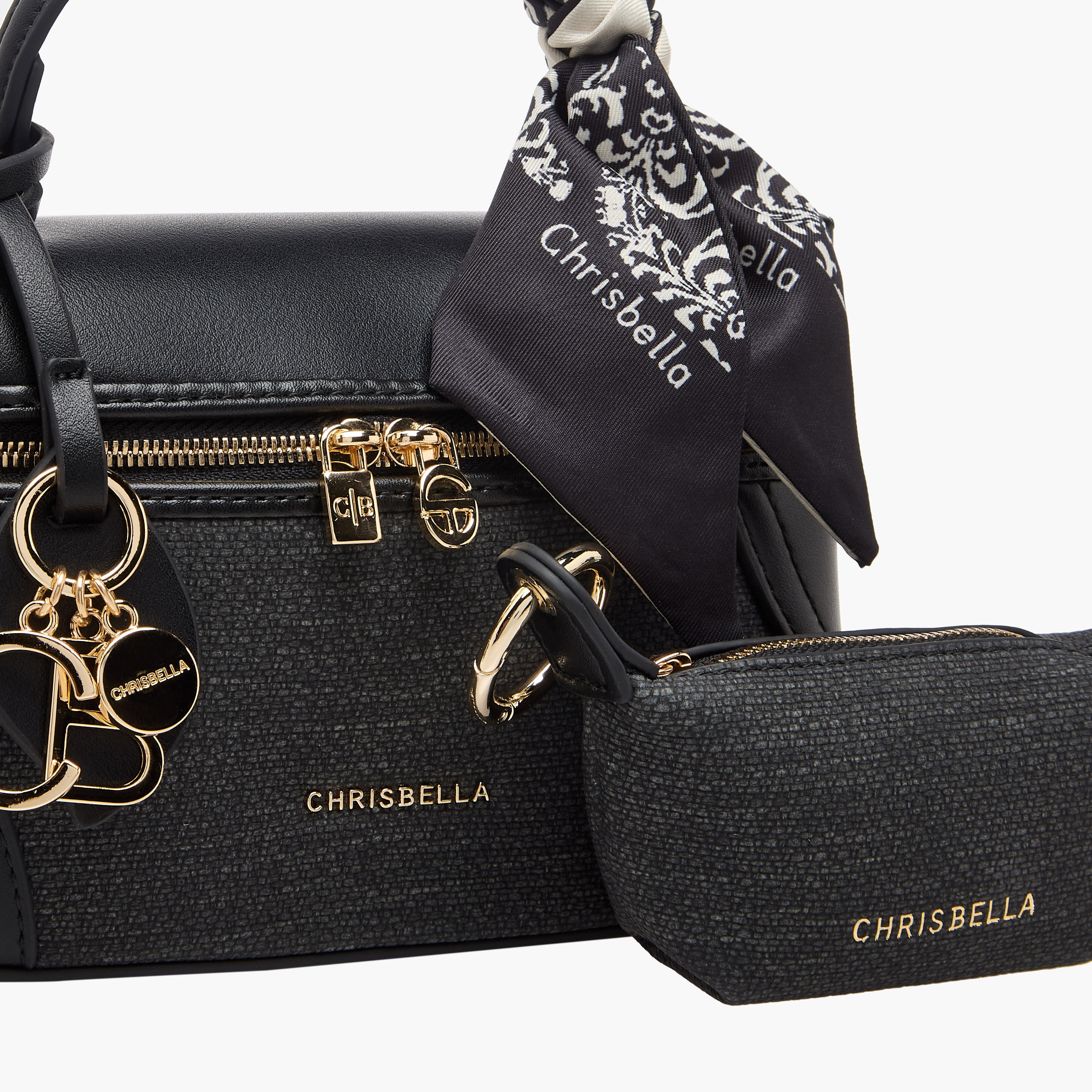 Chrisbella Scarf Accent Crossbody Bag with Pouch-women-bagsandwallets-handbags-image-6