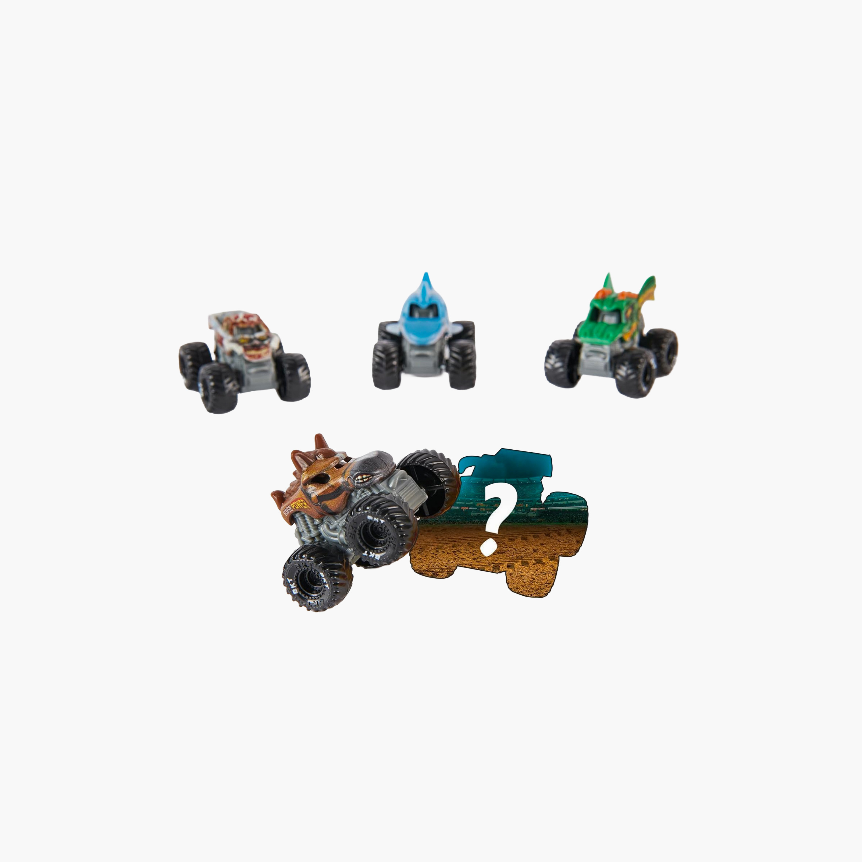 مجموعة مركبات حجم صغير 5 قطع من مونستر جام-toys-playvehicles-cars-image-3