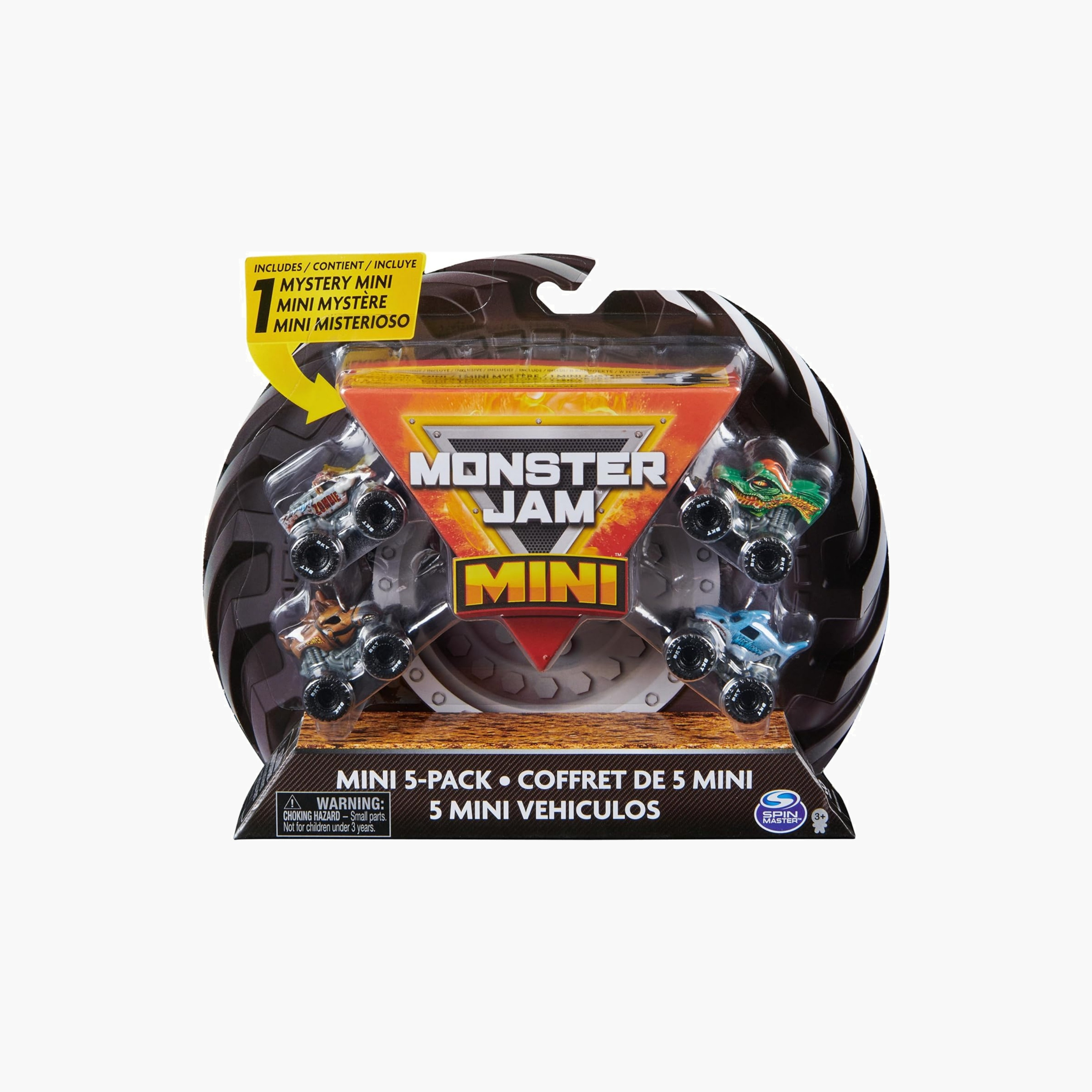 مجموعة مركبات حجم صغير 5 قطع من مونستر جام-toys-playvehicles-cars-image-1