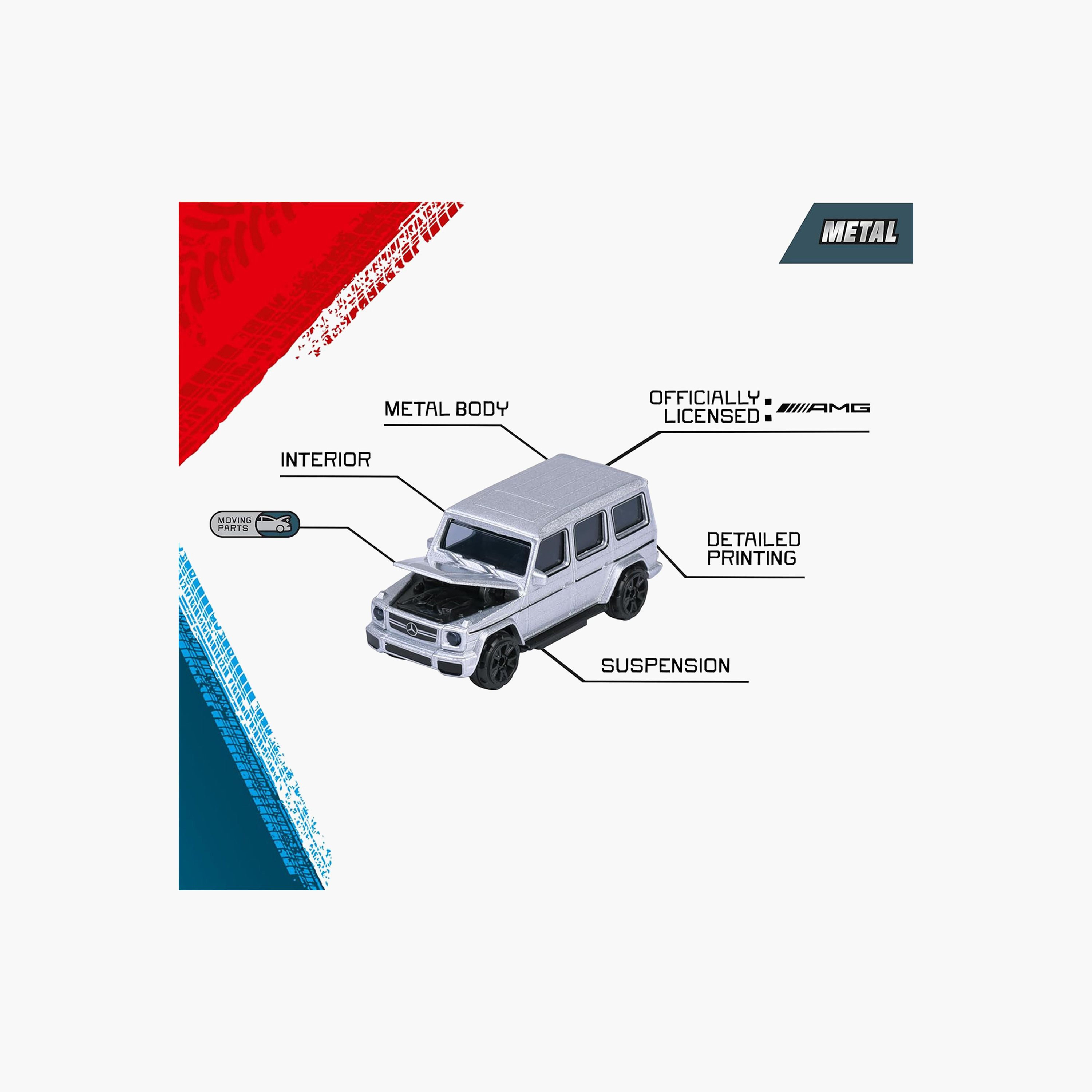 Pack of 6 Majorette Assorted Mercedes-AMG Premium Car-toys-playvehicles-diecastcars-image-4