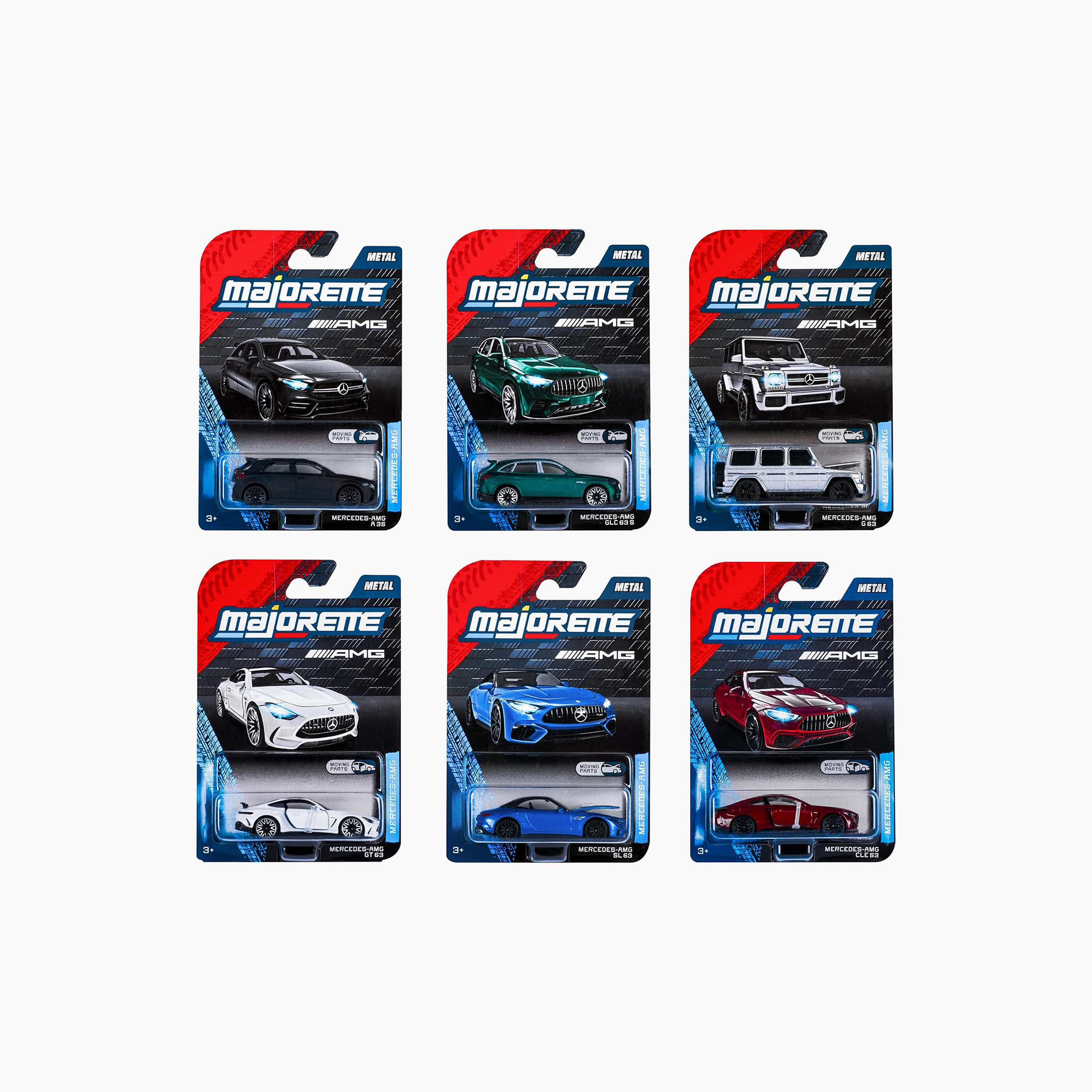 Pack of 6 Majorette Assorted Mercedes-AMG Premium Car-toys-playvehicles-diecastcars-image-7