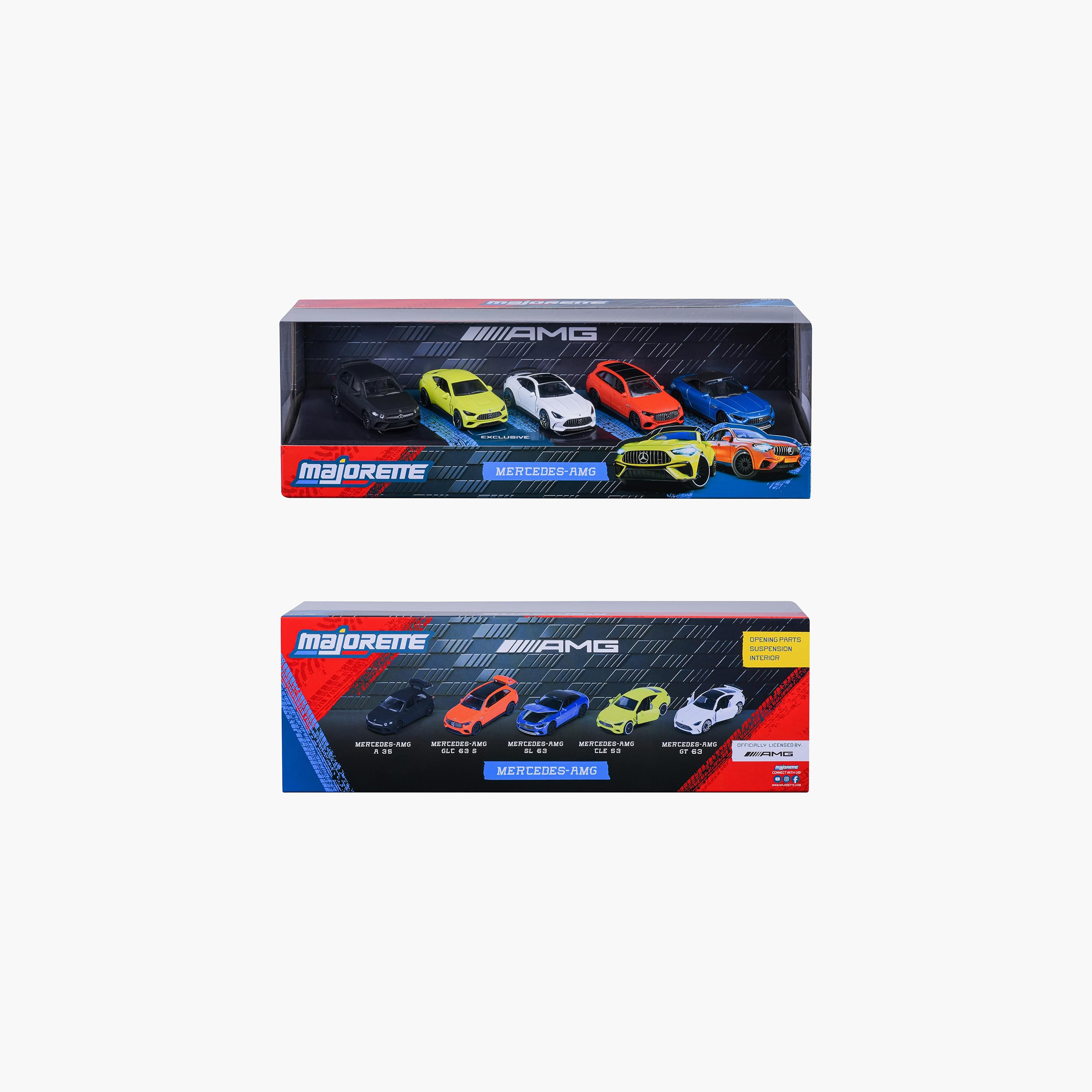 Pack of 5 Majorette Mercedes Car-toys-playvehicles-diecastcars-image-5