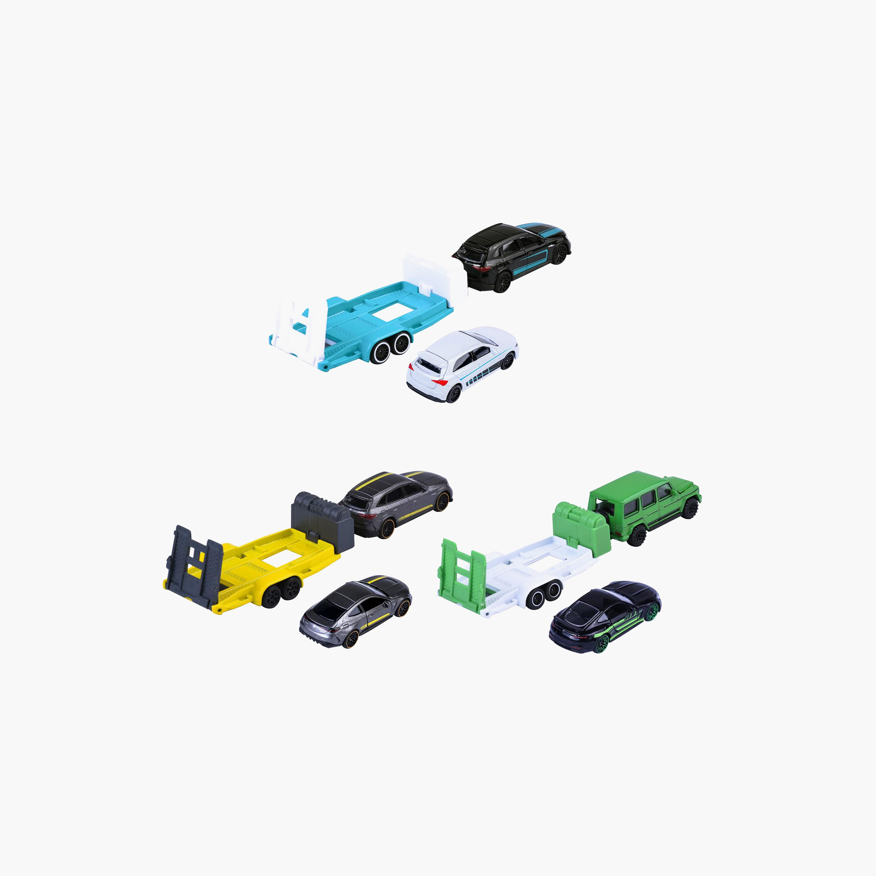 Pack of 3 Majorette Assorted Mercedes-AMG Trailer Car-toys-playvehicles-diecastcars-image-2