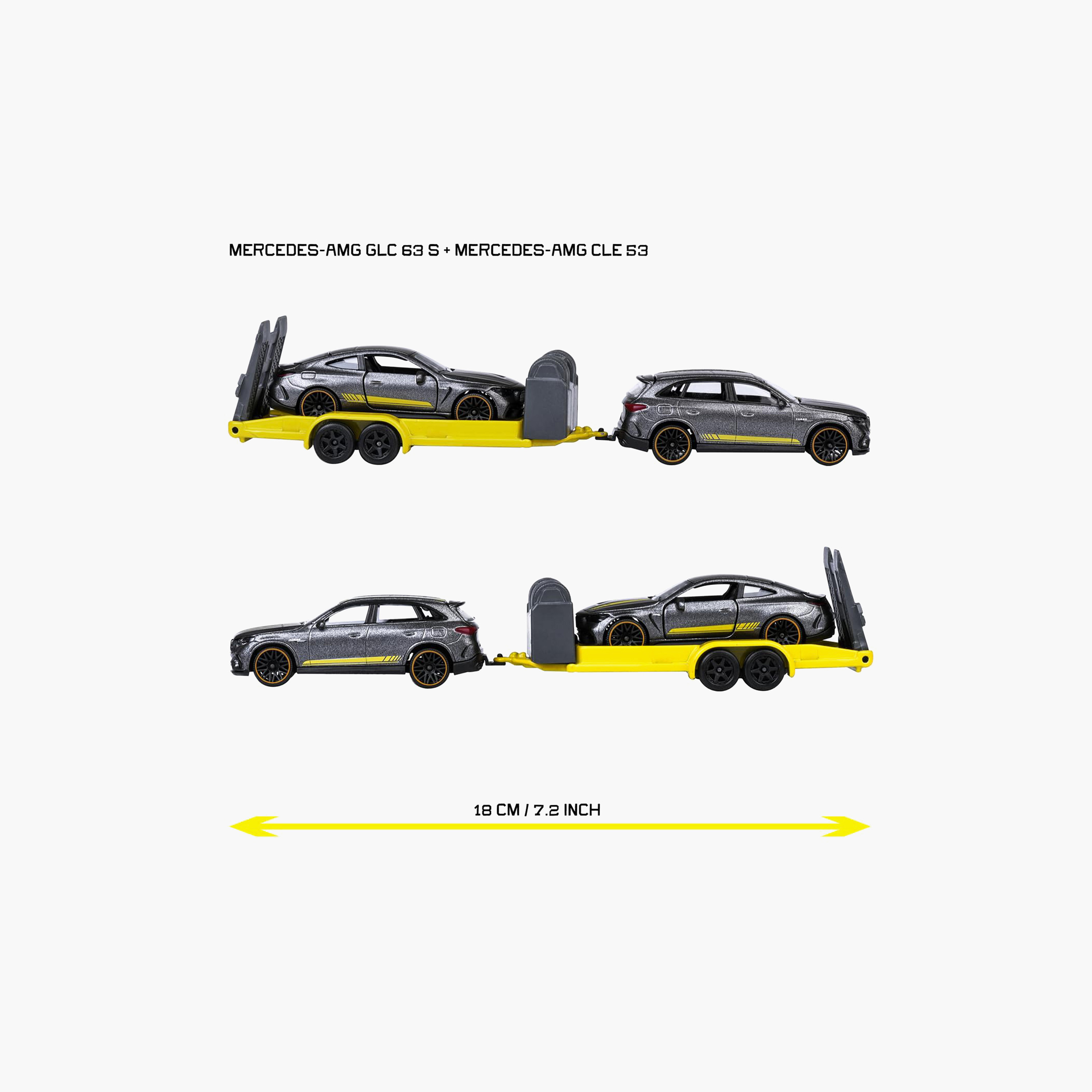 Pack of 3 Majorette Assorted Mercedes-AMG Trailer Car-toys-playvehicles-diecastcars-image-3