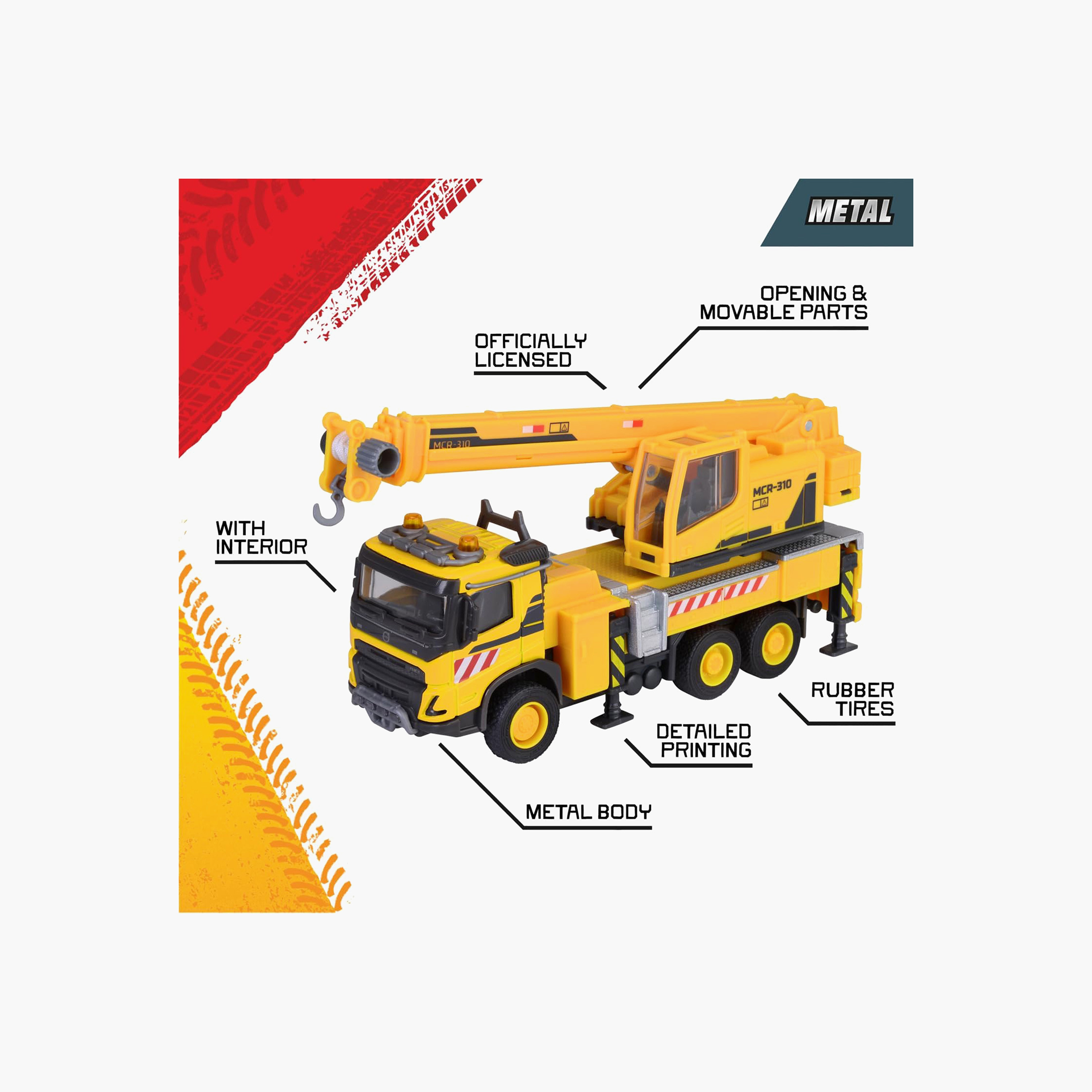 Majorette Volvo FMX Truck Crane-toys-playvehicles-diecastcars-image-4