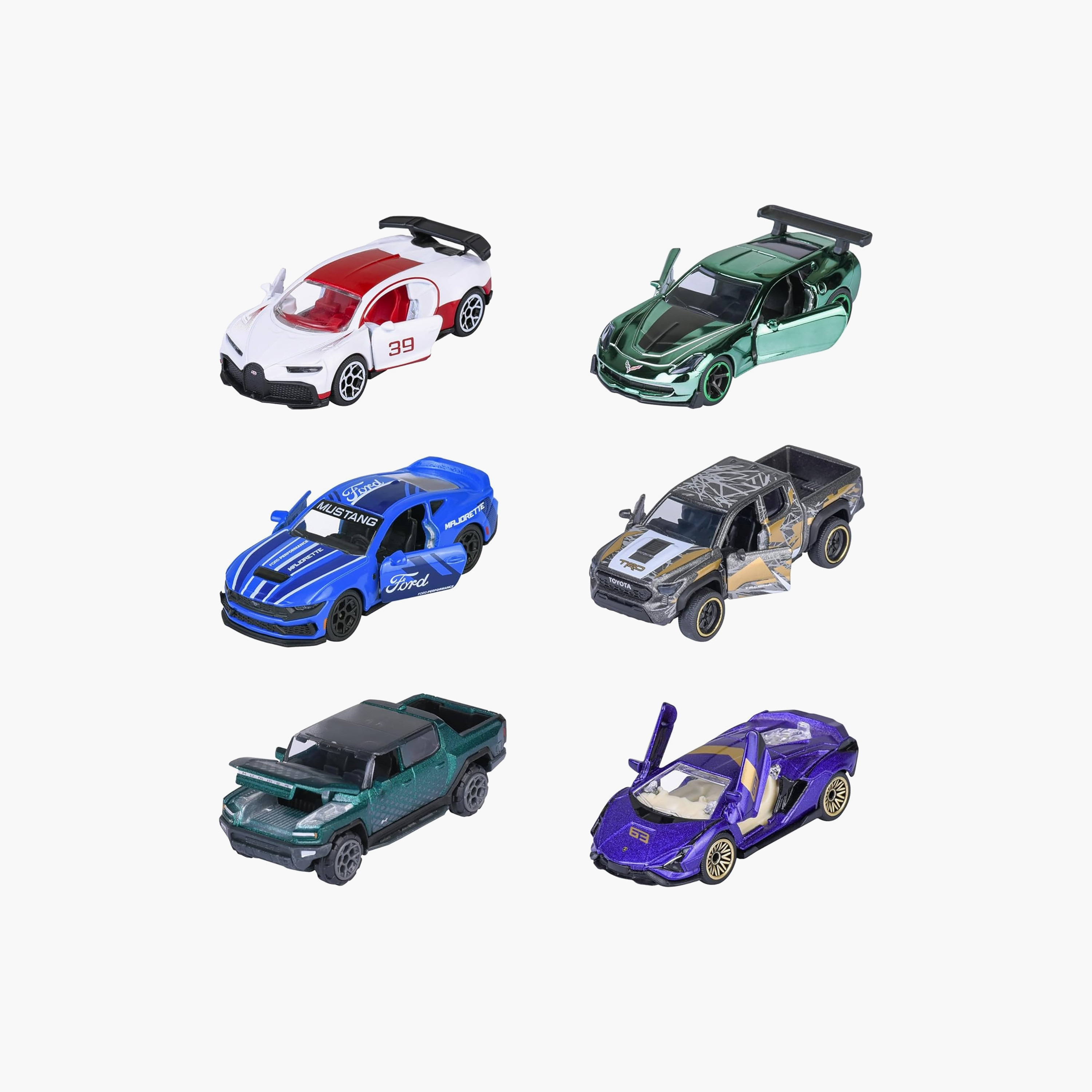 Majorette Assorted Showroom Deluxe Toy Cars - Set of 6-toys-playvehicles-diecastcars-image-1