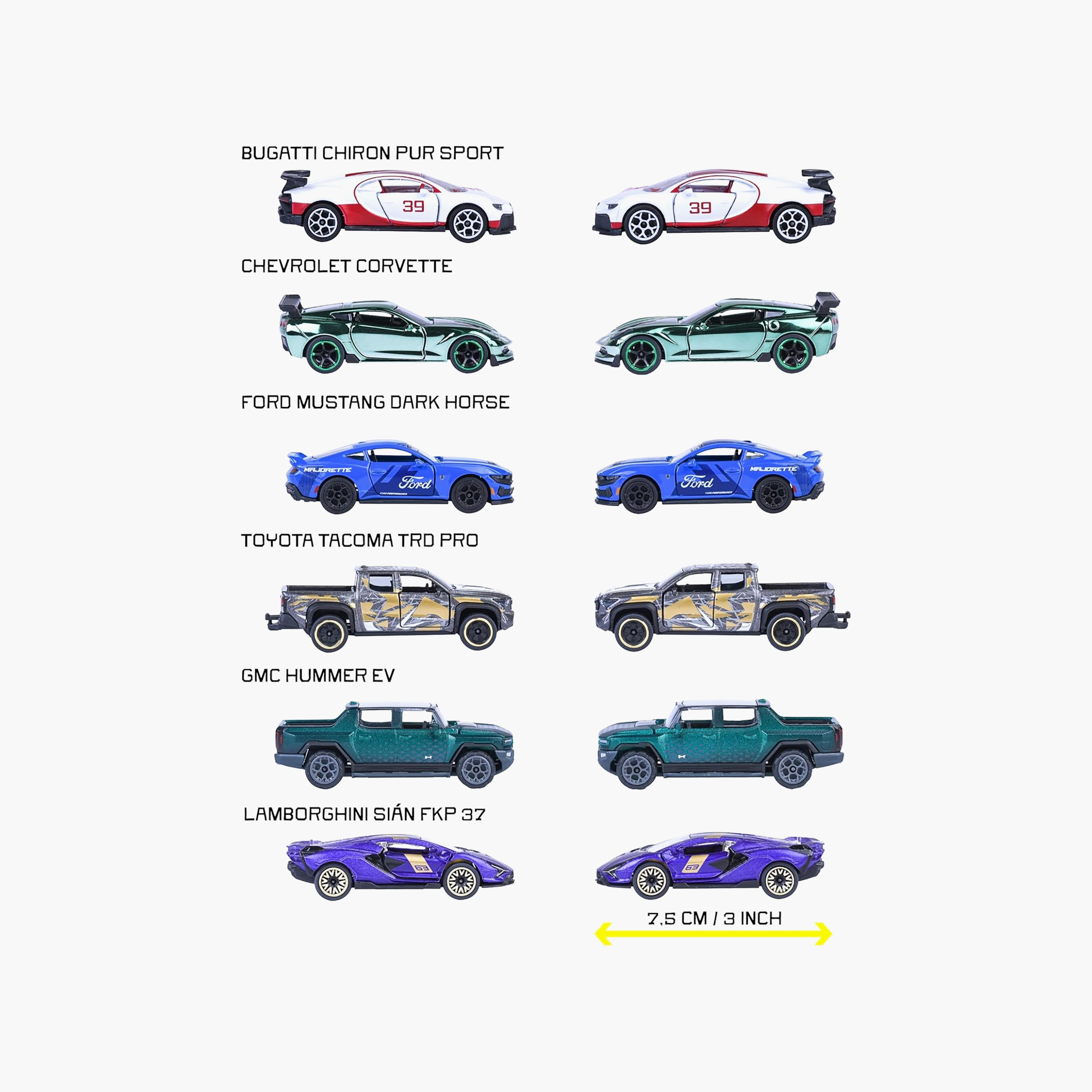 Majorette Assorted Showroom Deluxe Toy Cars - Set of 6-toys-playvehicles-diecastcars-image-4