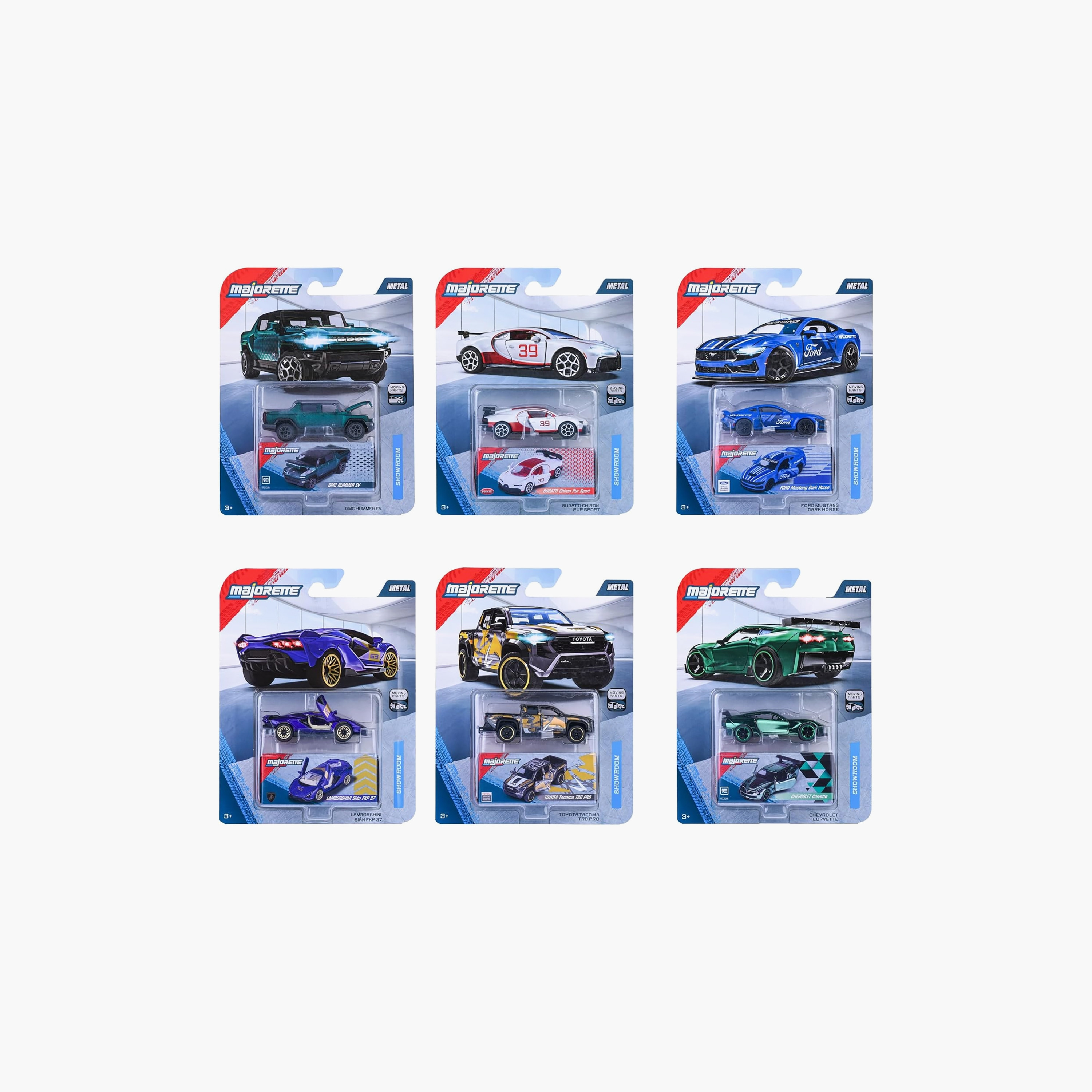 Majorette Assorted Showroom Deluxe Toy Cars - Set of 6-toys-playvehicles-diecastcars-image-6