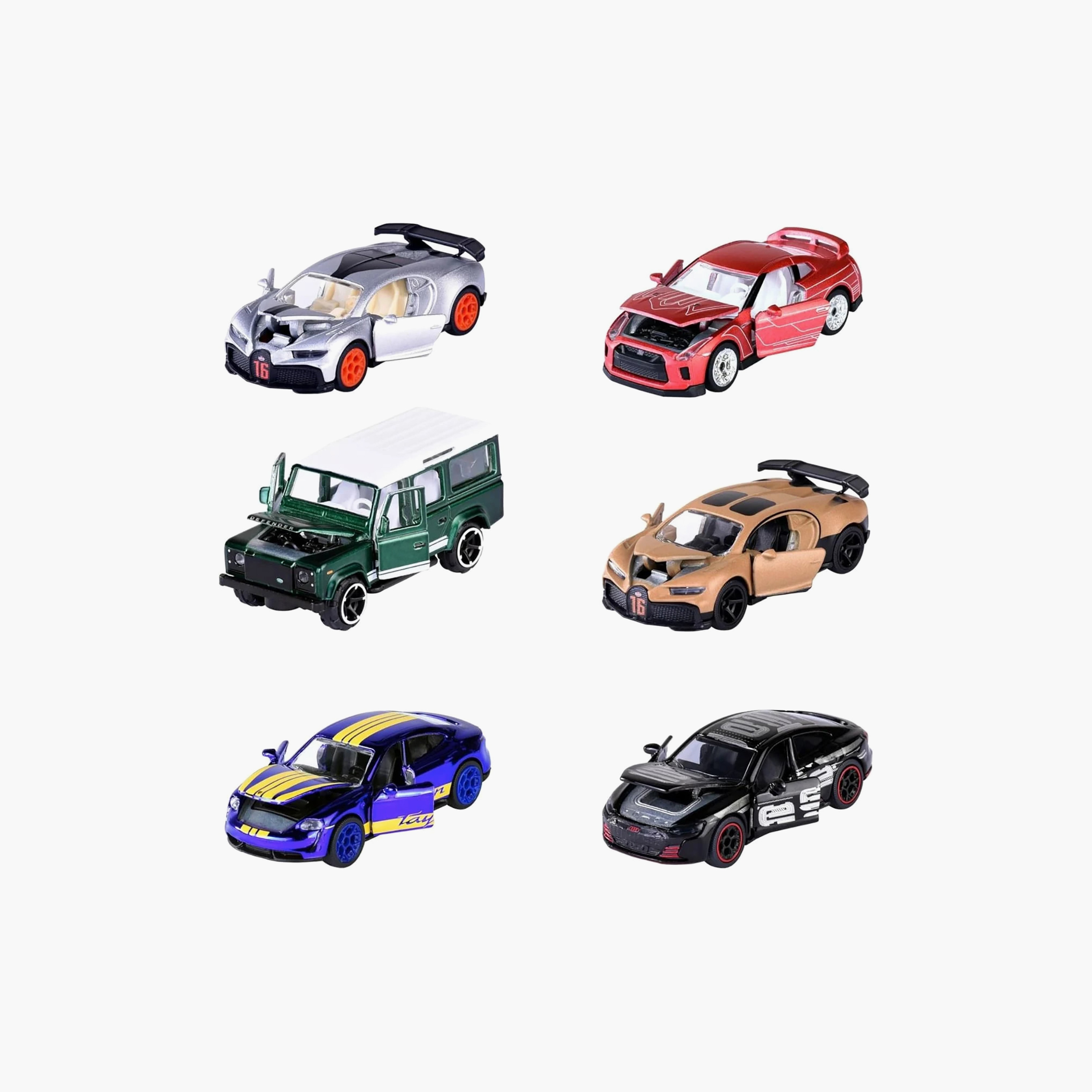 Majorette Assorted Collection Series Toy Cars - Set of 6-toys-playvehicles-diecastcars-image-1