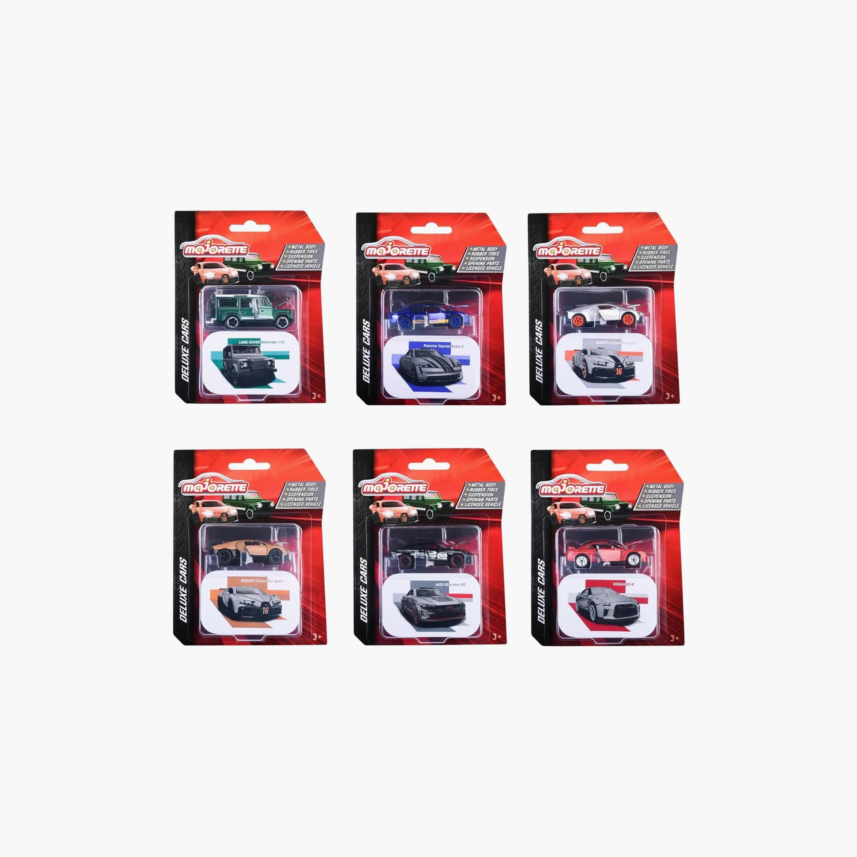 Majorette Assorted Collection Series Toy Cars - Set of 6-toys-playvehicles-diecastcars-image-4