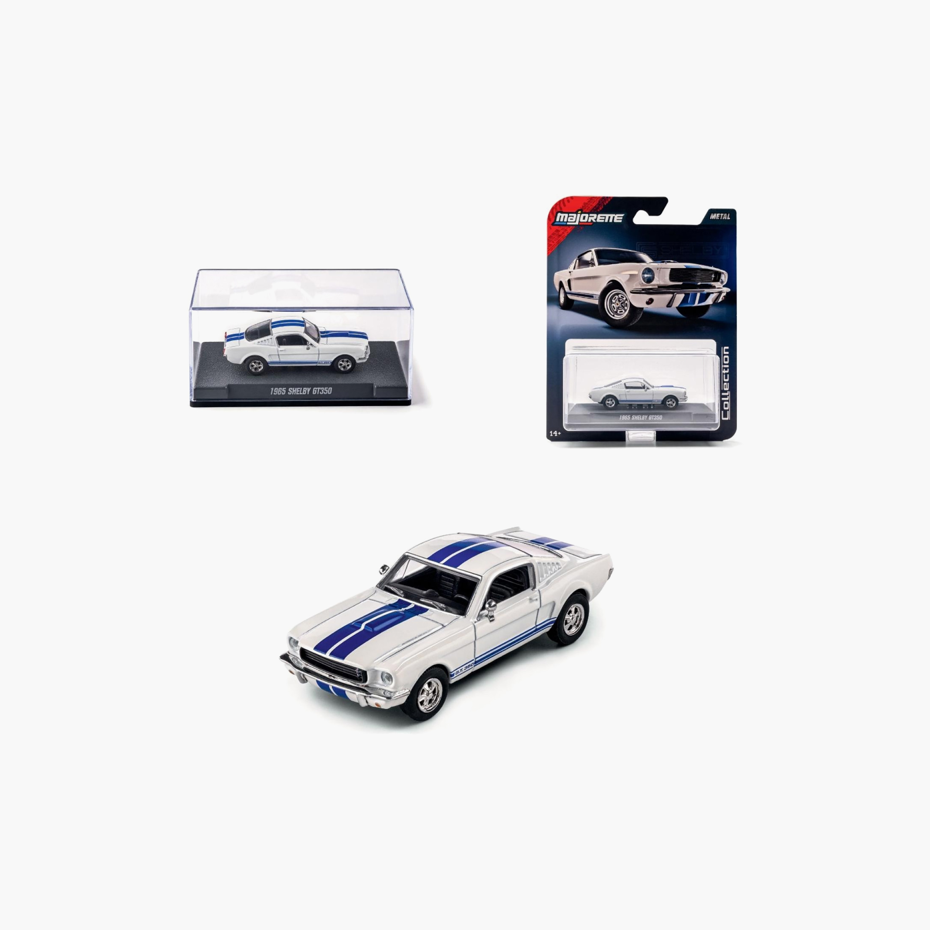 Majorette Auto Collection 1965 Shelby GT350 Iconic Toy Car-toys-playvehicles-diecastcars-image-1