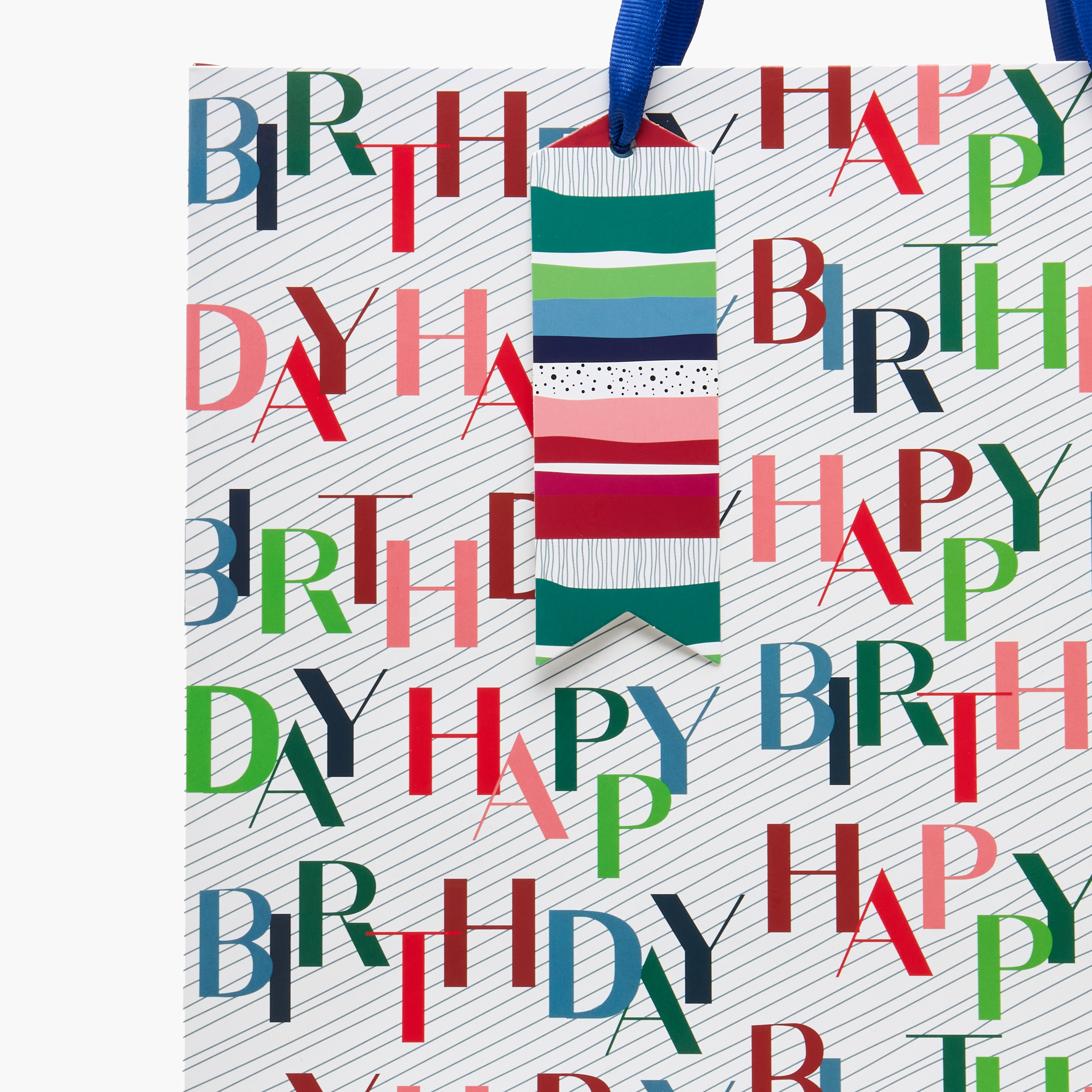 Findz Happy Birthday Print Paper Gift Bag - Large-household-giftingaccessories-giftings-image-3