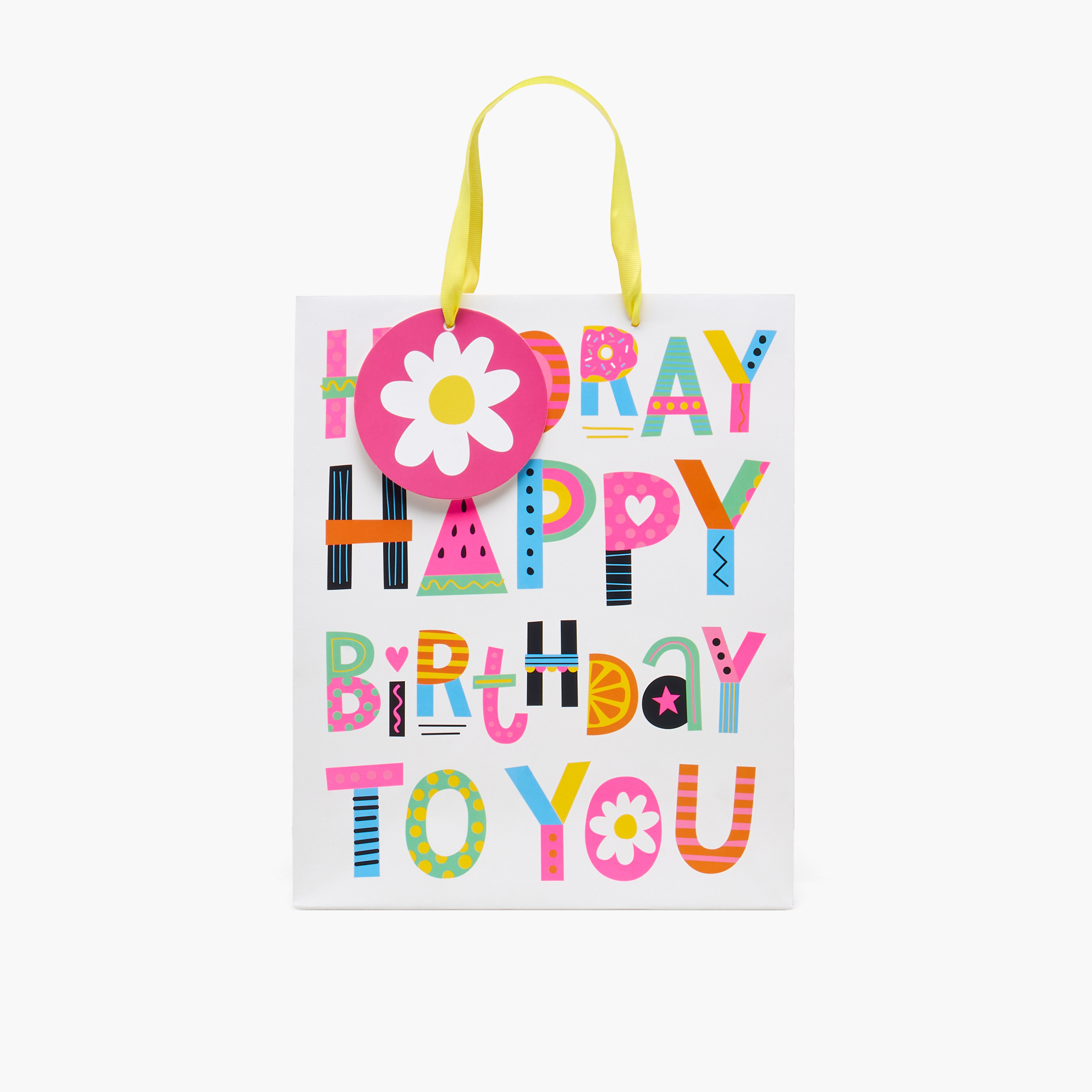Findz Happy Birthday Print Paper Gift Bag - Extra Large-household-giftingaccessories-giftings-image-1