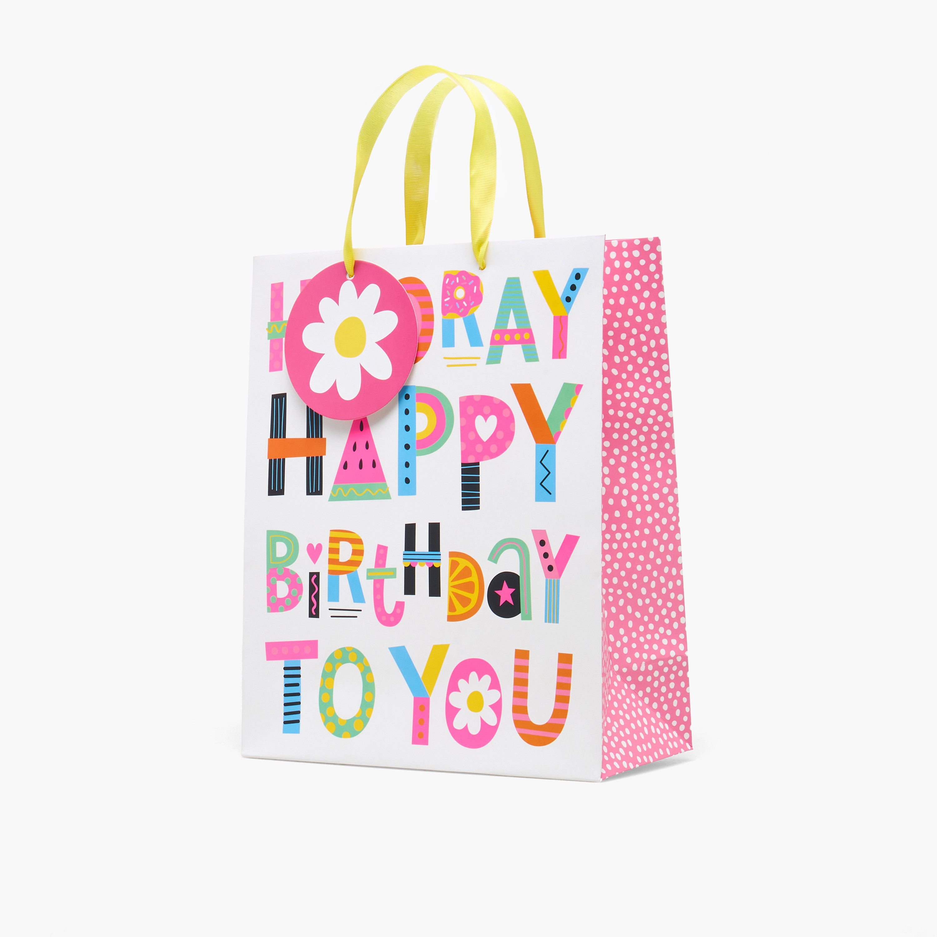 Findz Happy Birthday Print Paper Gift Bag - Extra Large-household-giftingaccessories-giftings-image-2