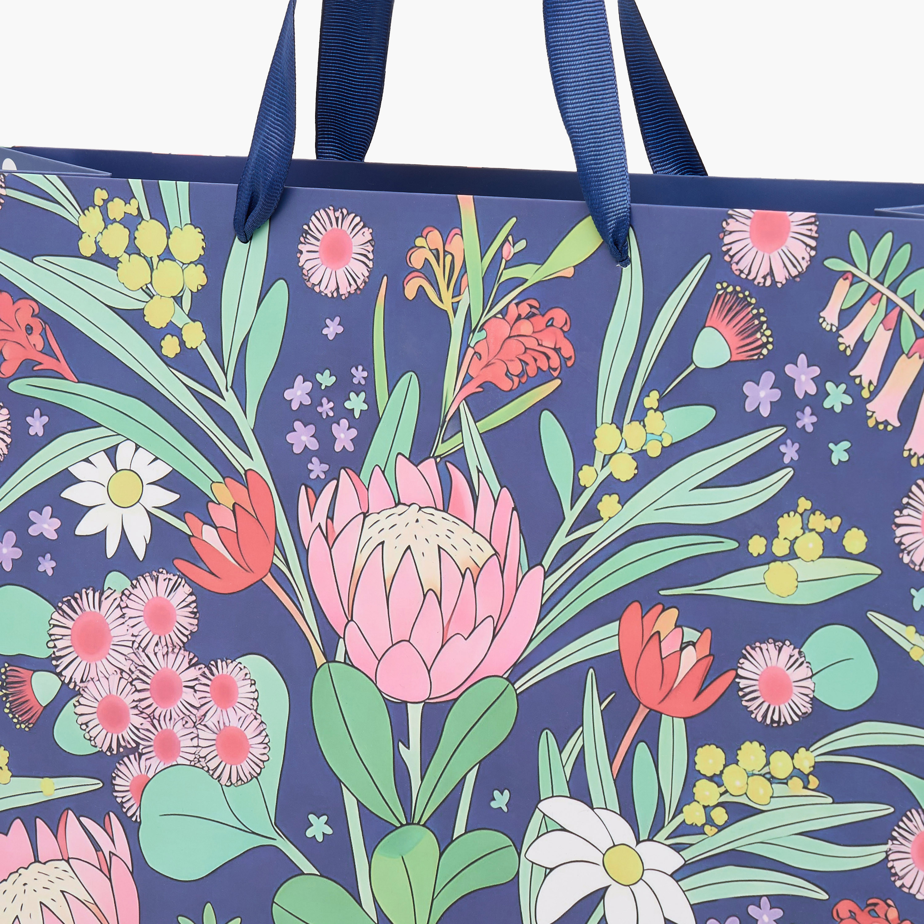 Findz Floral Print Paper Gift Bag - Extra Large-household-giftingaccessories-giftings-image-3