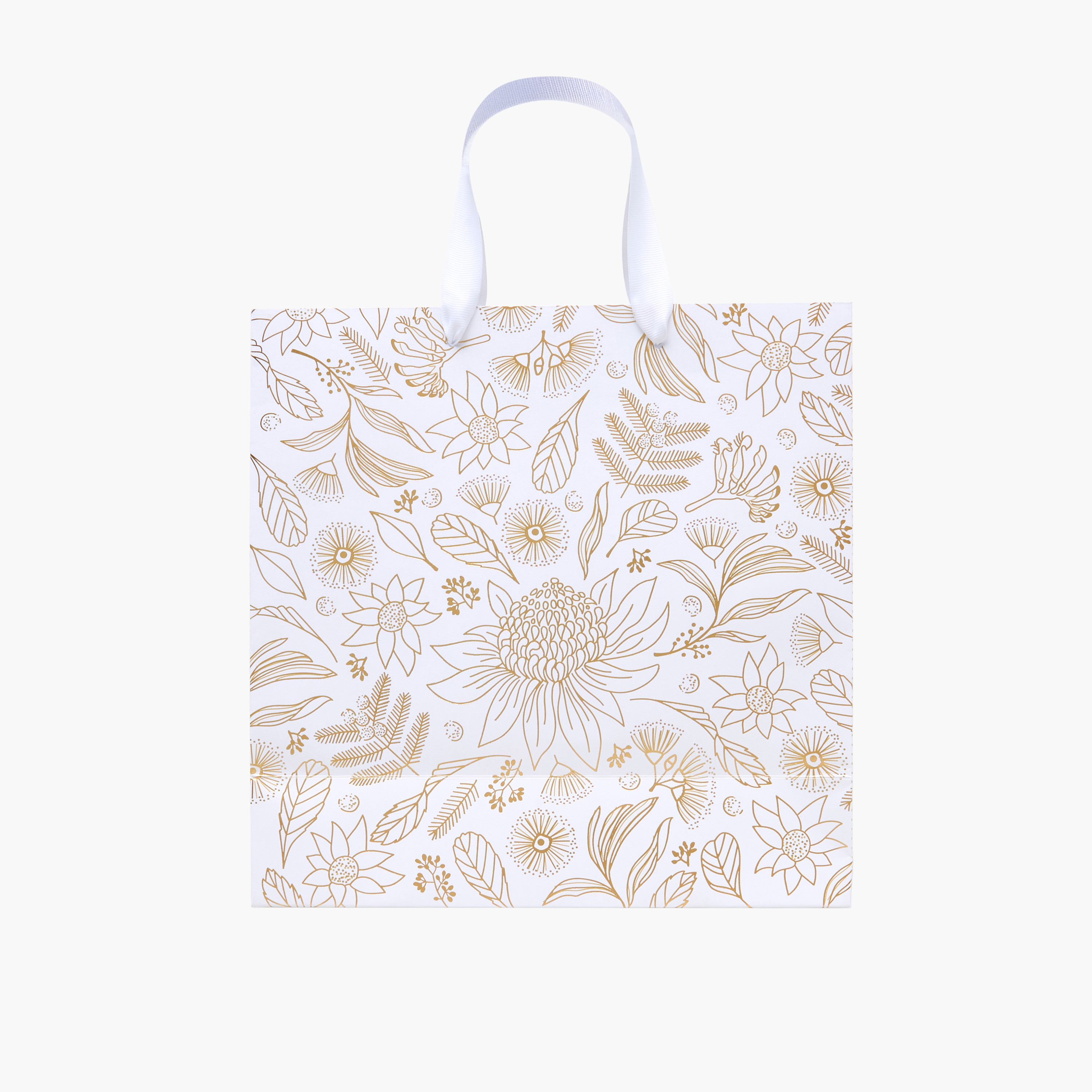 Findz Floral Print Paper Gift Bag - Large-household-giftingaccessories-giftings-image-1