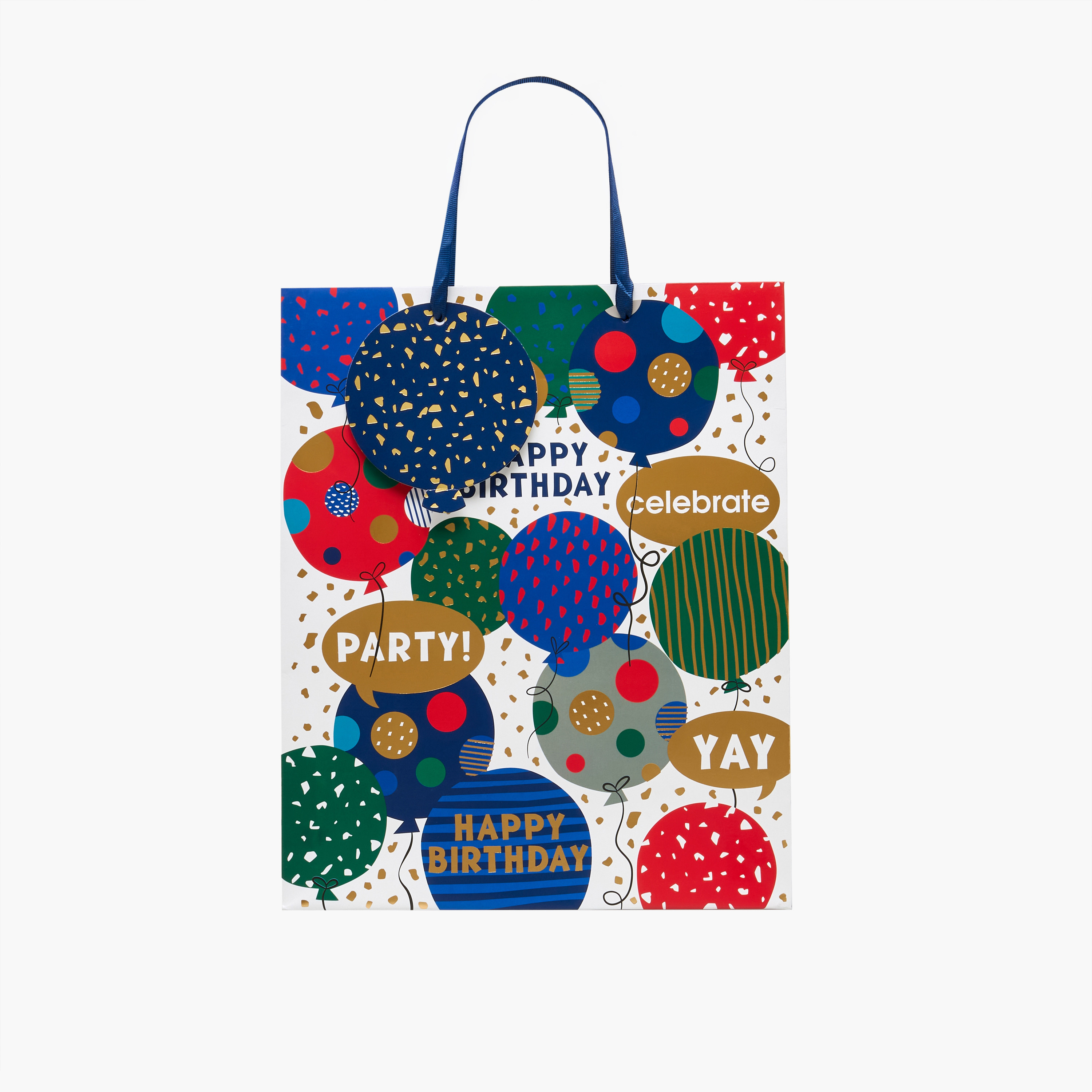 Findz Balloon Print Paper Gift Bag - Large-household-giftingaccessories-giftings-image-1
