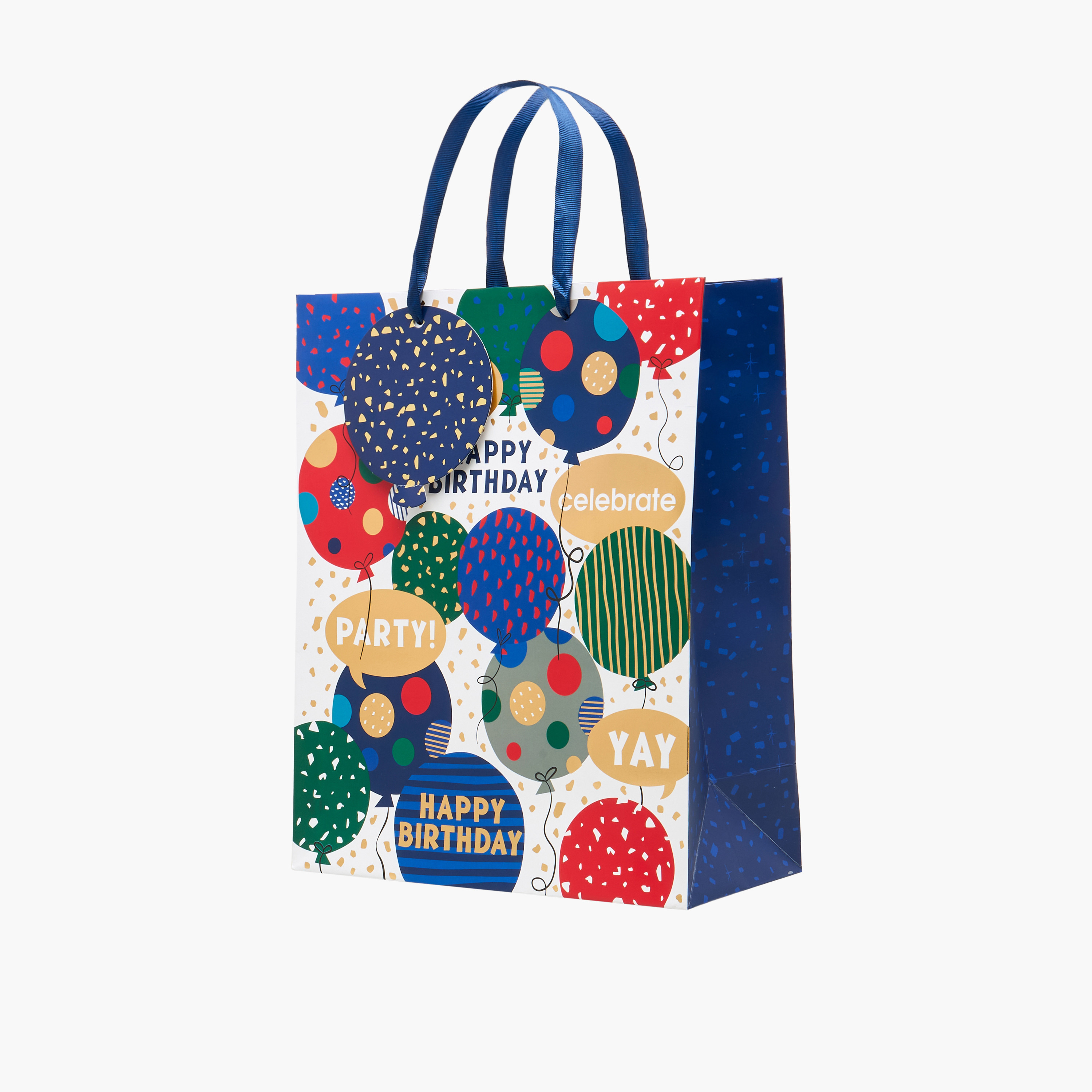 Findz Balloon Print Paper Gift Bag - Large-household-giftingaccessories-giftings-image-2