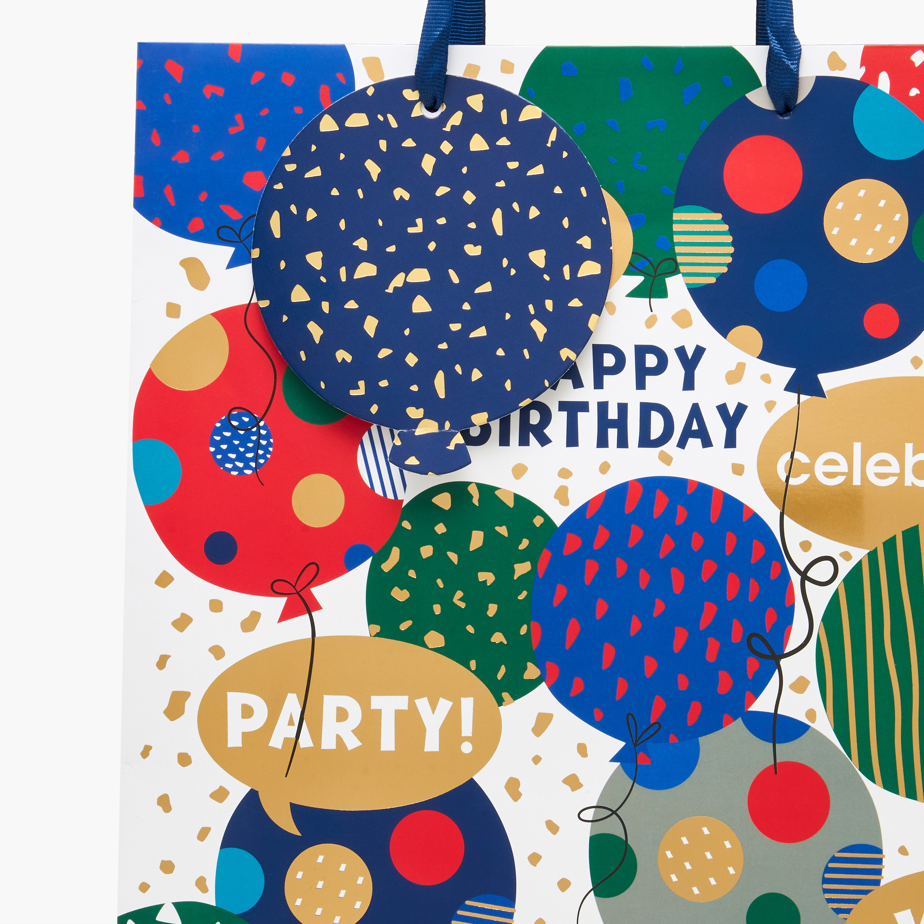 Findz Balloon Print Paper Gift Bag - Large-household-giftingaccessories-giftings-image-3