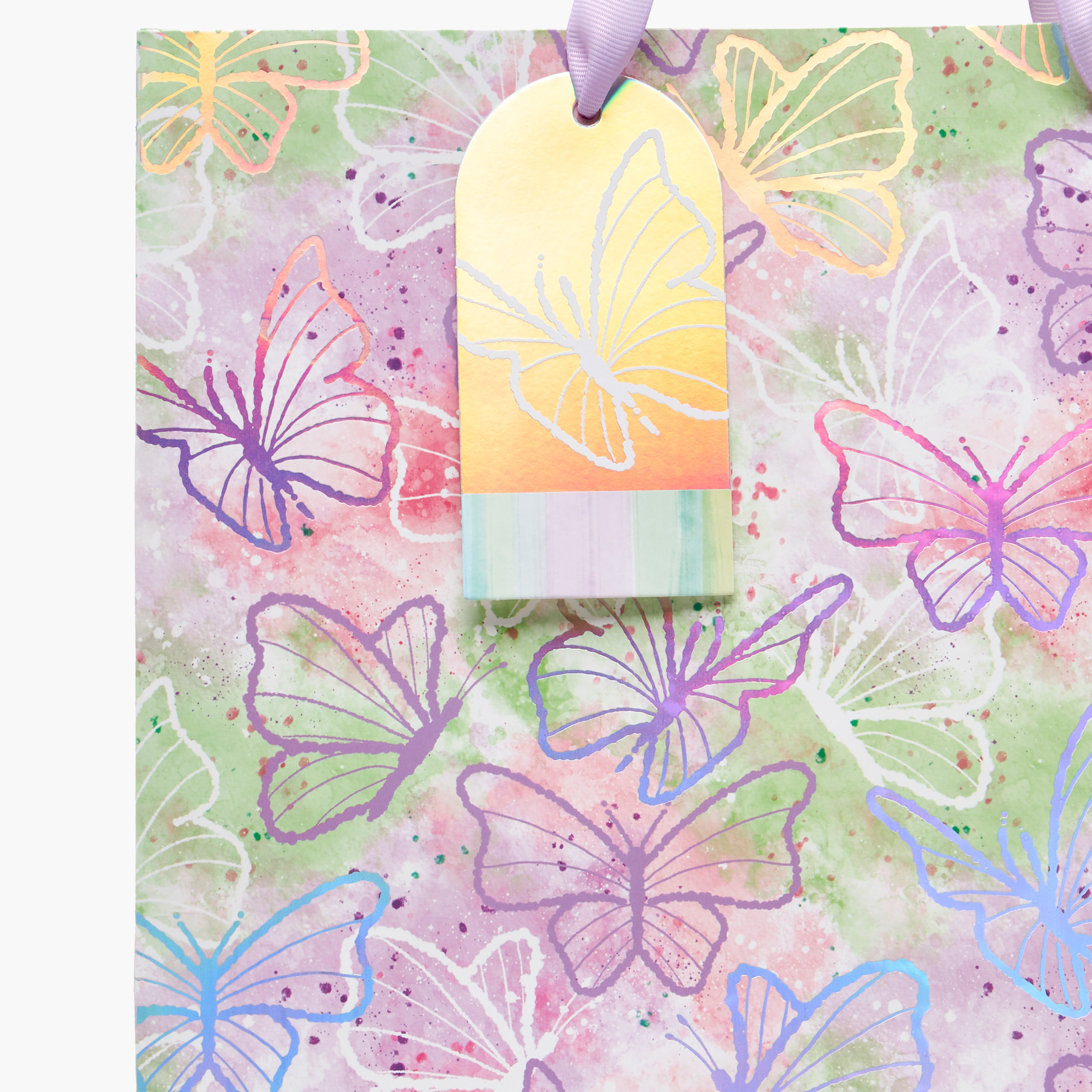 Findz Butterfly Print Paper Gift Bag - Large-household-giftingaccessories-giftings-image-3