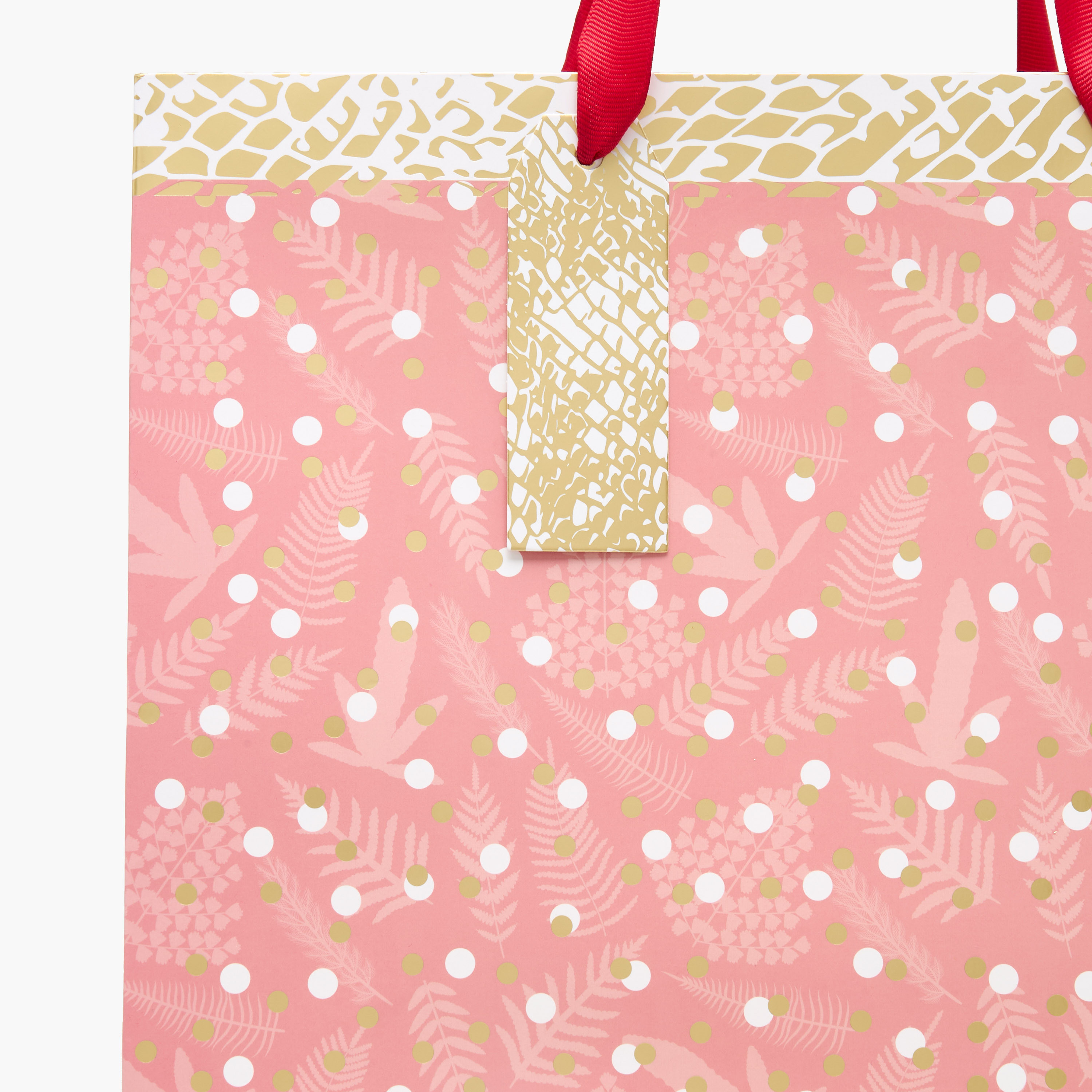Findz Polka Dot Print Paper Gift Bag - Large-household-giftingaccessories-giftings-image-3