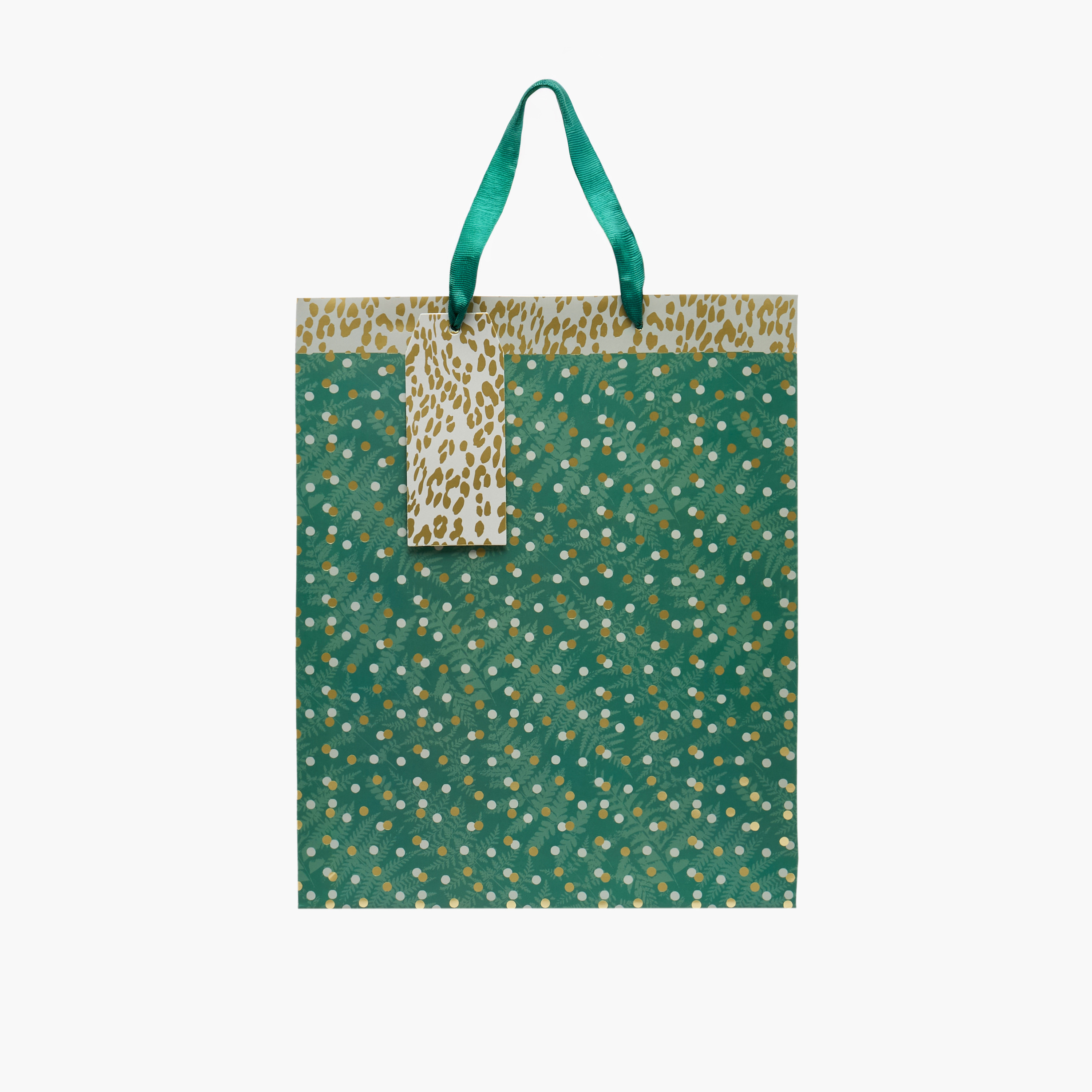 Findz Polka Dot Print Paper Gift Bag - Large-household-giftingaccessories-giftings-image-1