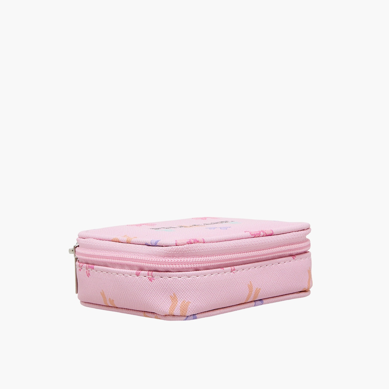 Findz Bow Print Pill Case with Zip Closure-travel-accessories-image-3