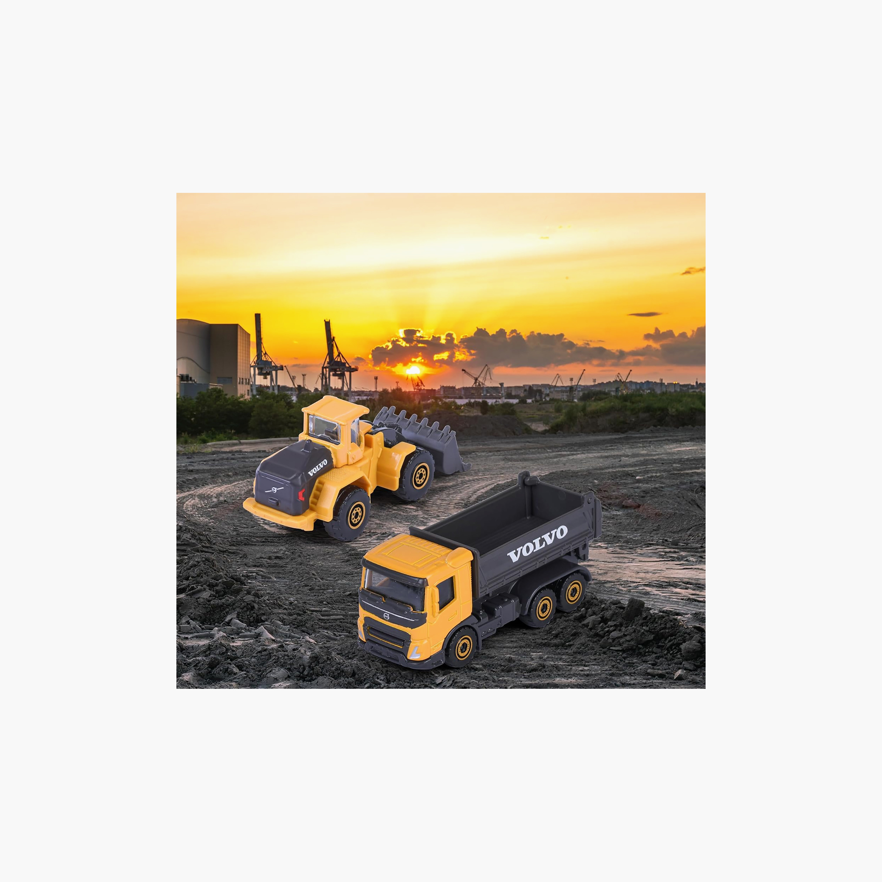 Majorette 1:64 Scale Diecast Volvo Construction - 7.5 cm - Assorted-toys-playvehicles-diecastcars-image-2