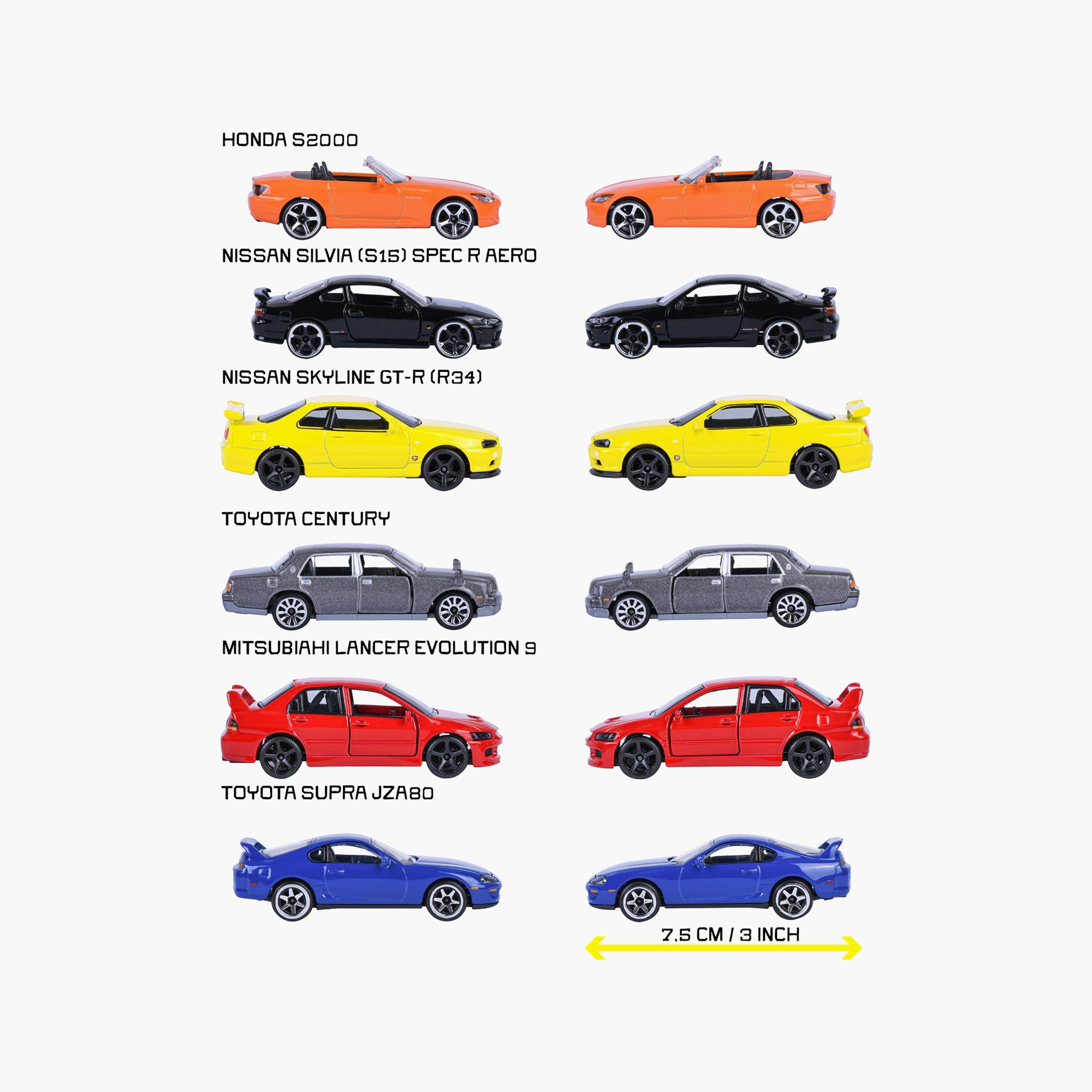 Majorette JDM Legends Premium Diecast Cars - 7.5 cm - Assorted-toys-playvehicles-diecastcars-image-6