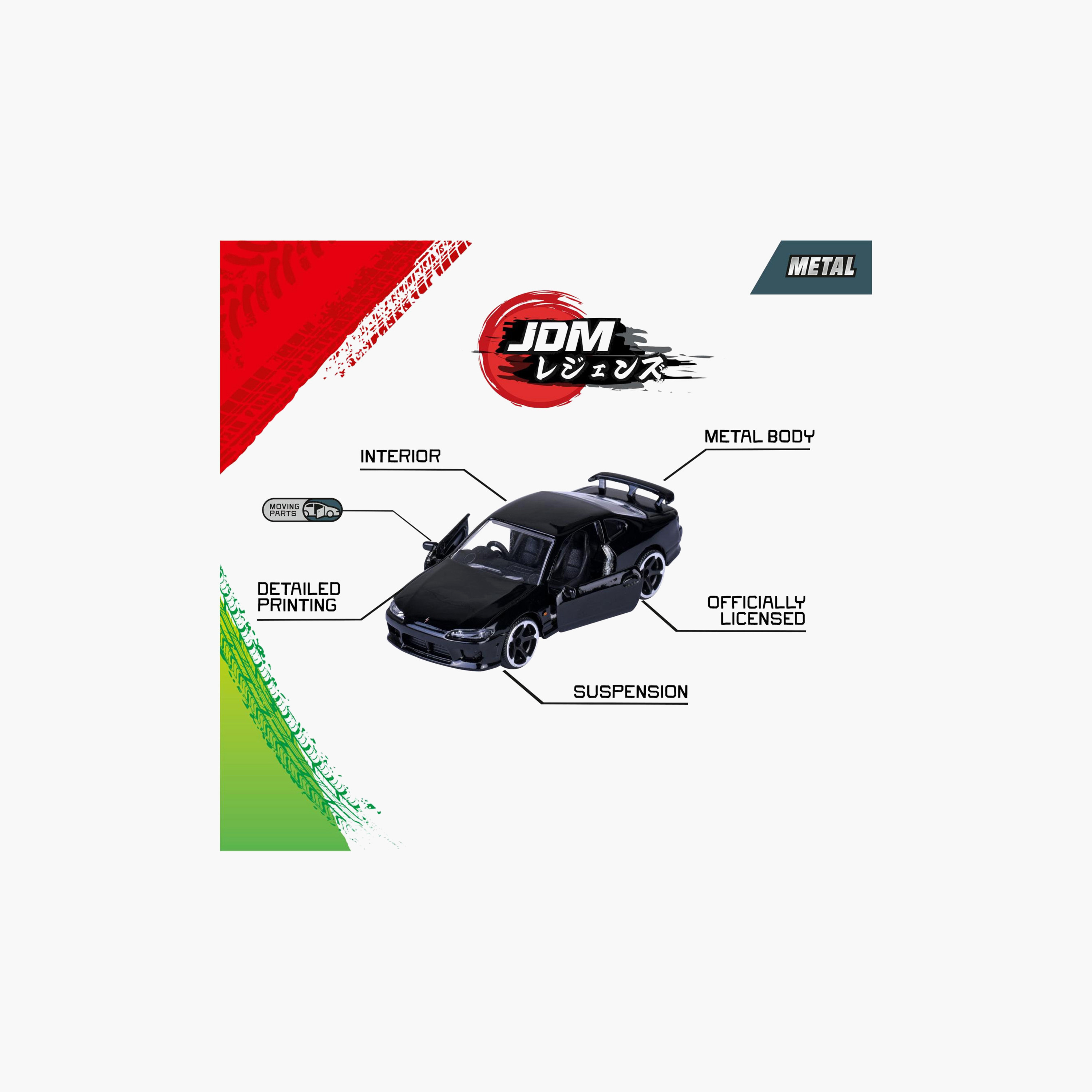 Majorette JDM Legends Premium Diecast Cars - 7.5 cm - Assorted-toys-playvehicles-diecastcars-image-7