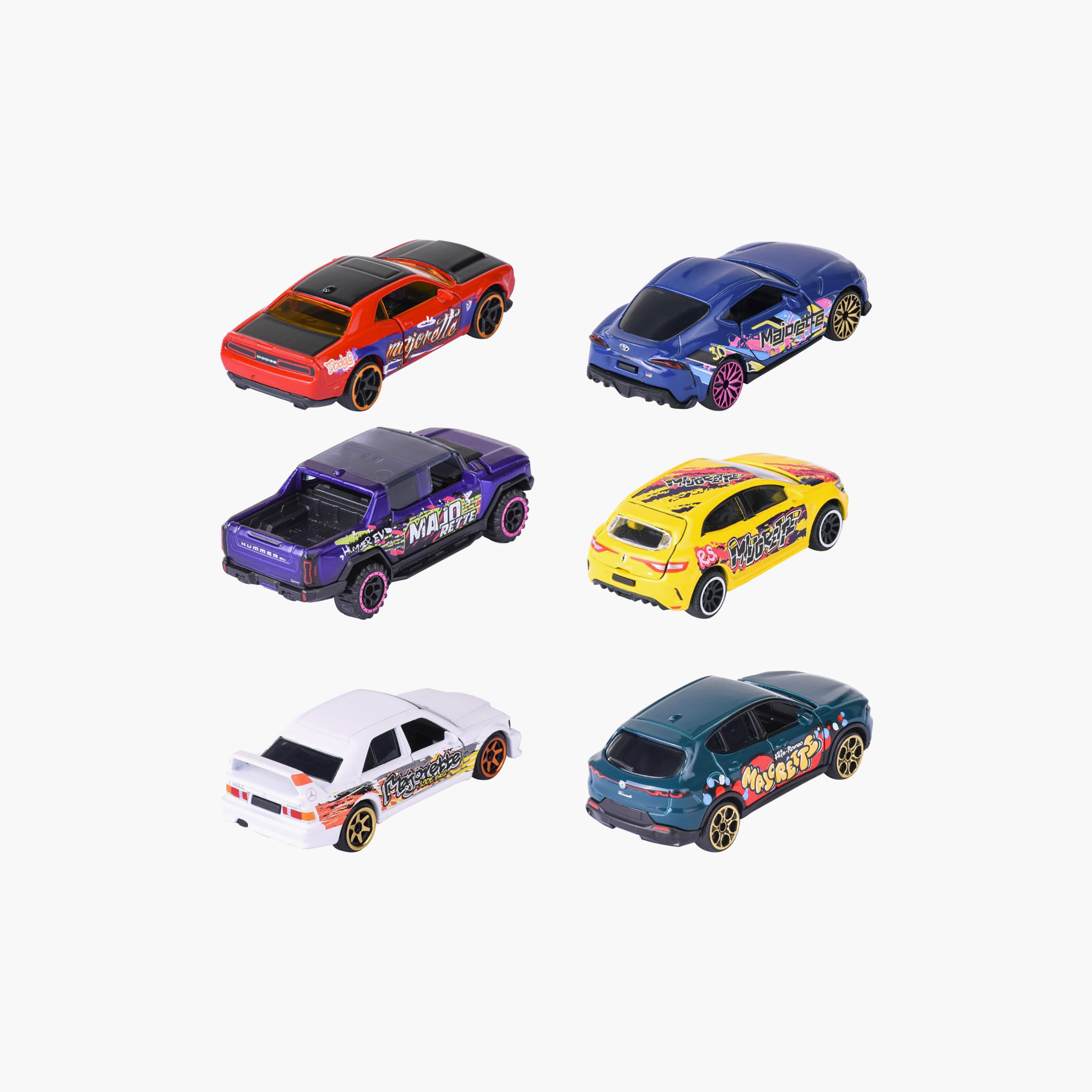 سيارة مصبوبة بريميوم غرافيتي من ماجوريت - 7.5 سم - متنوعة-toys-playvehicles-diecastcars-image-4