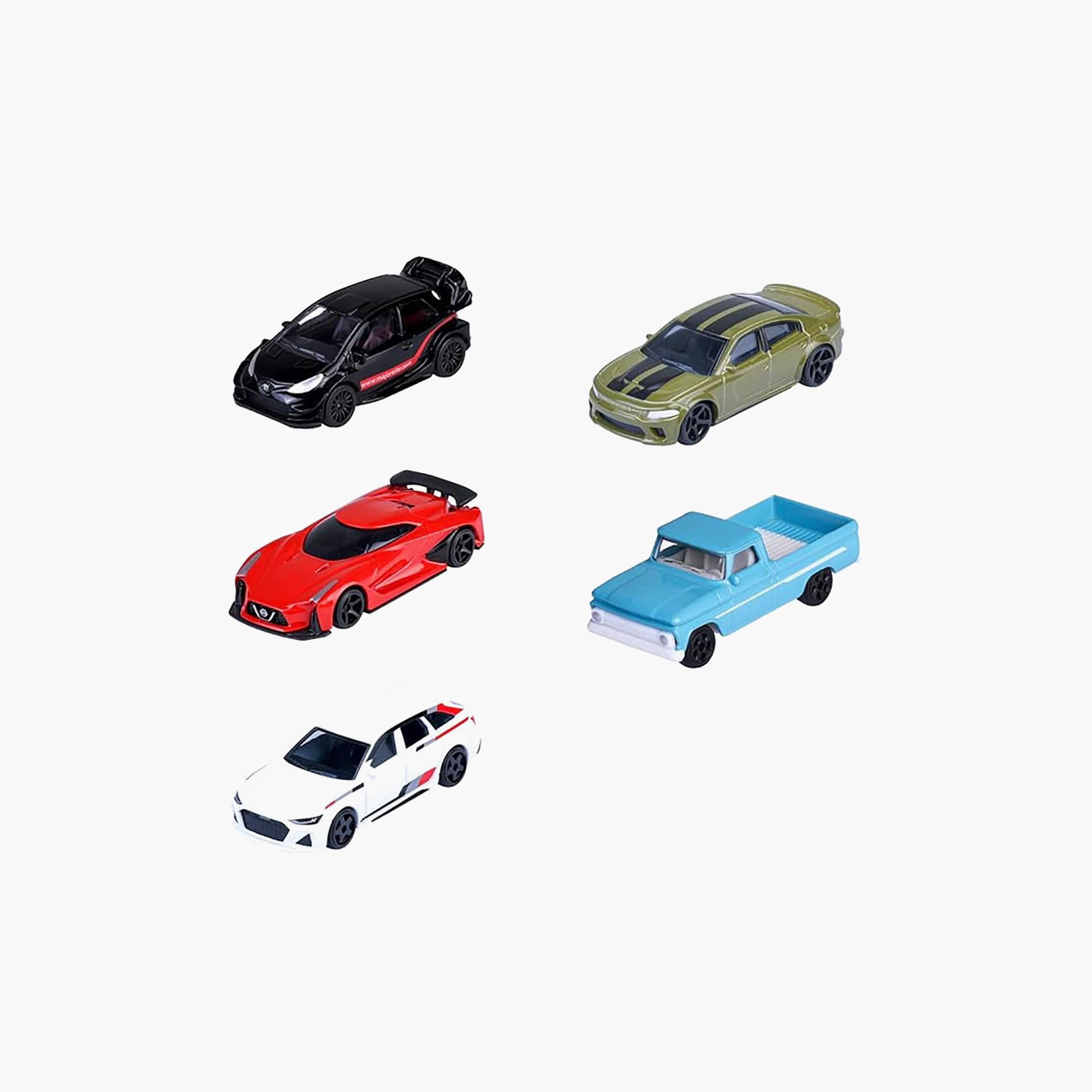 Majorette 5-Piece 1:64 Scale Diecast Street Cars Set - 7.5 cm - Assorted-toys-playvehicles-diecastcars-image-12