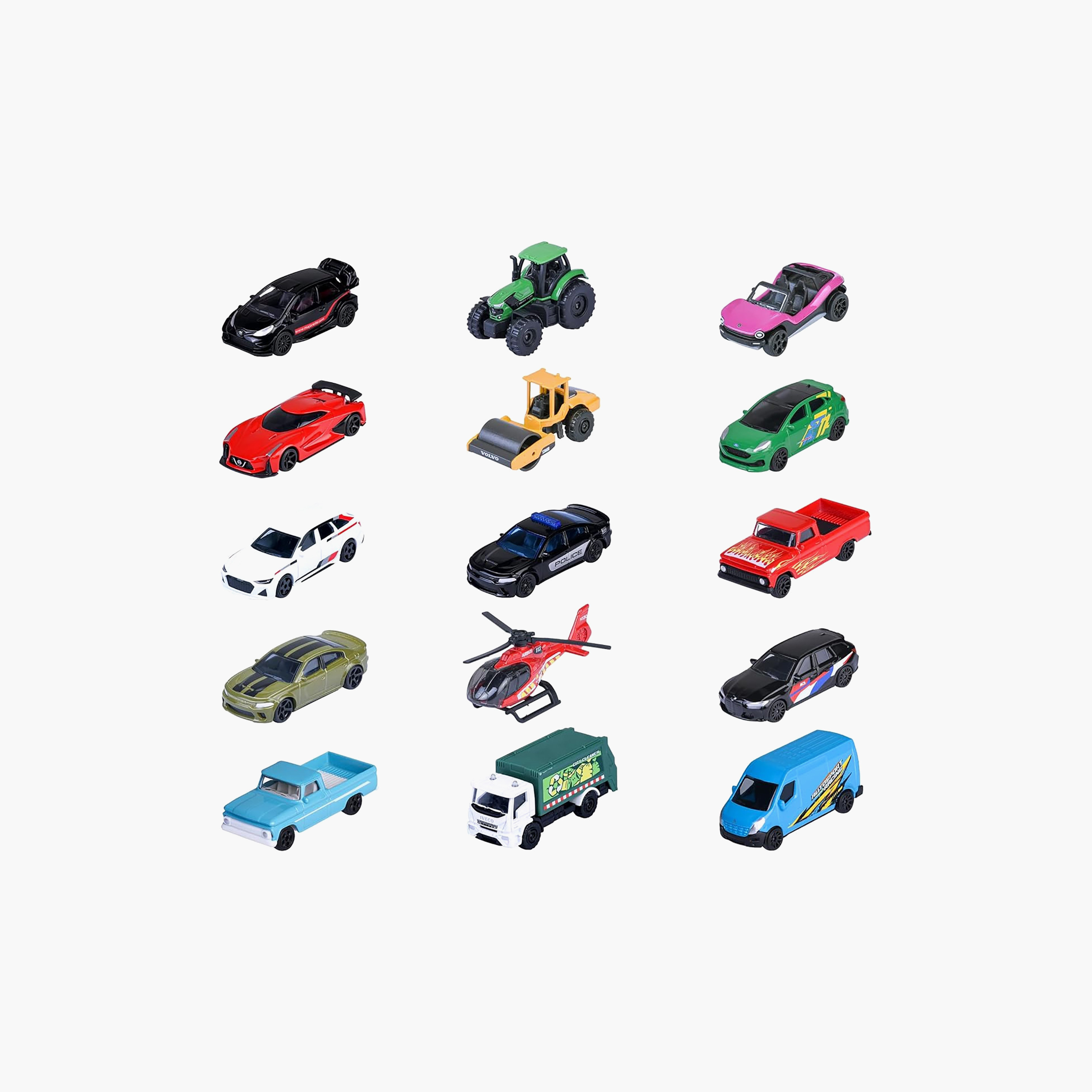 Majorette 5-Piece 1:64 Scale Diecast Street Cars Set - 7.5 cm - Assorted-toys-playvehicles-diecastcars-image-14
