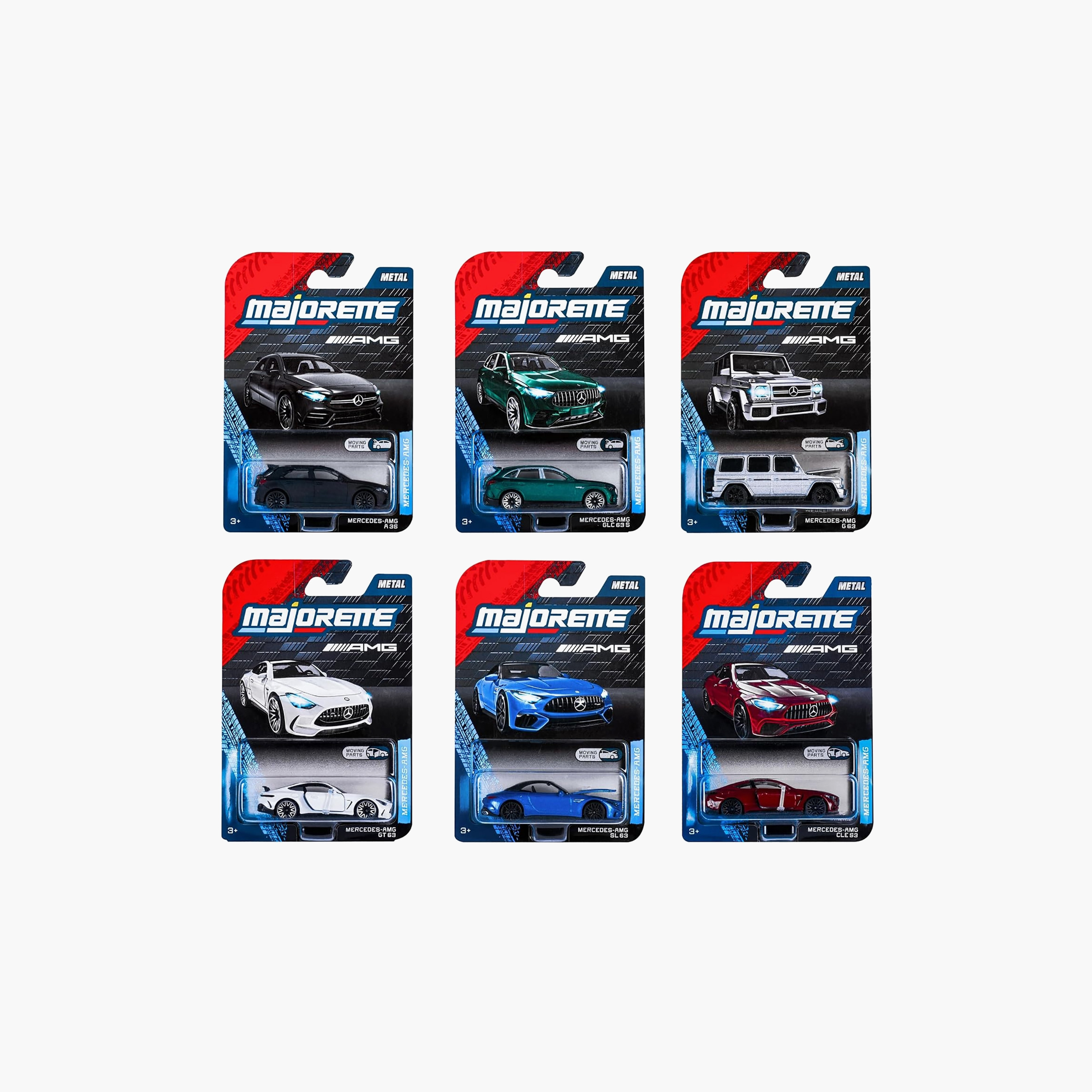 Majorette 1:64 Scale Mercedes-AMG GT 63 - White-toys-playvehicles-diecastcars-image-4