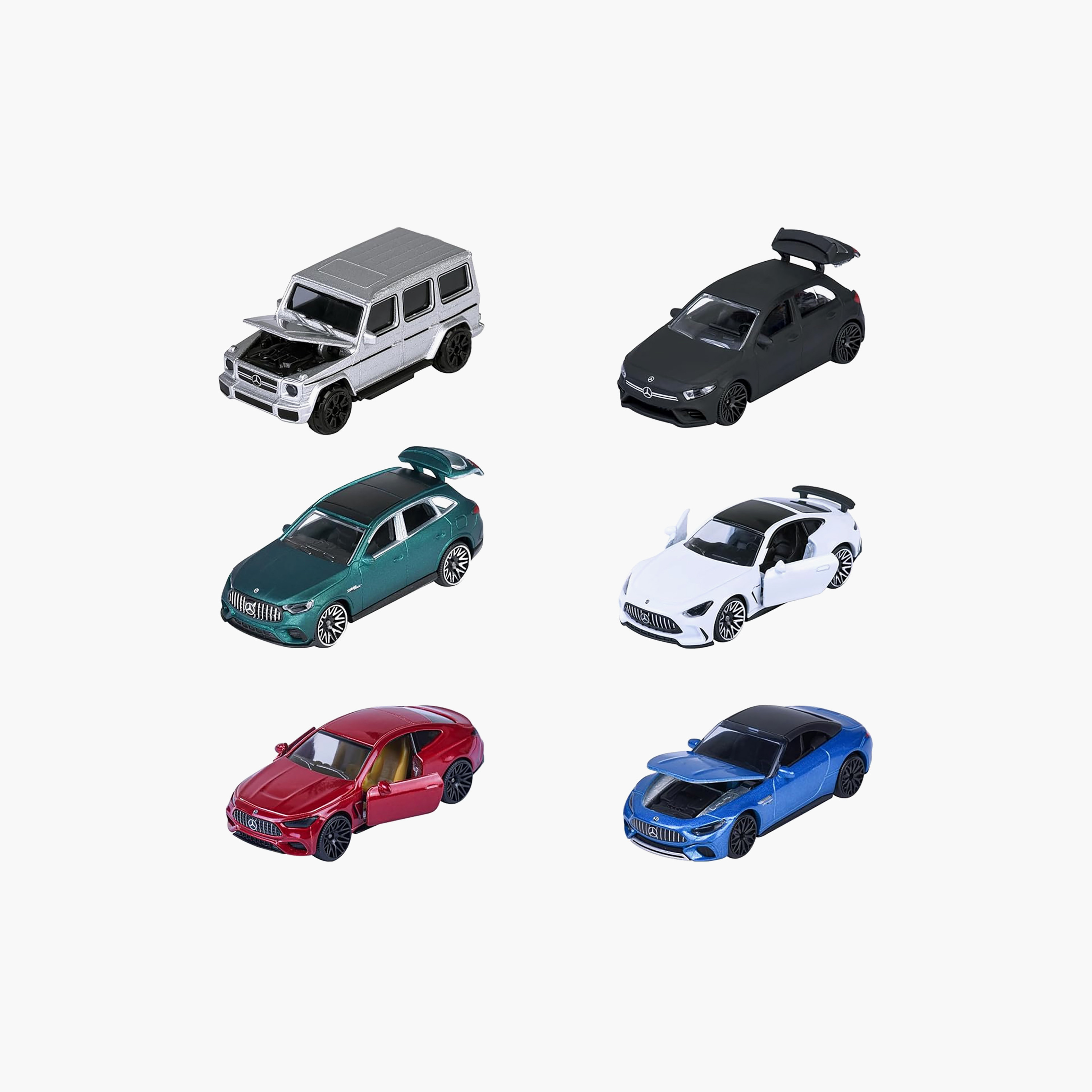 سيارة مرسيدس-AMG GLC 63 S بمقياس 1:64 من ماجوريت - أخضر-toys-playvehicles-diecastcars-image-4