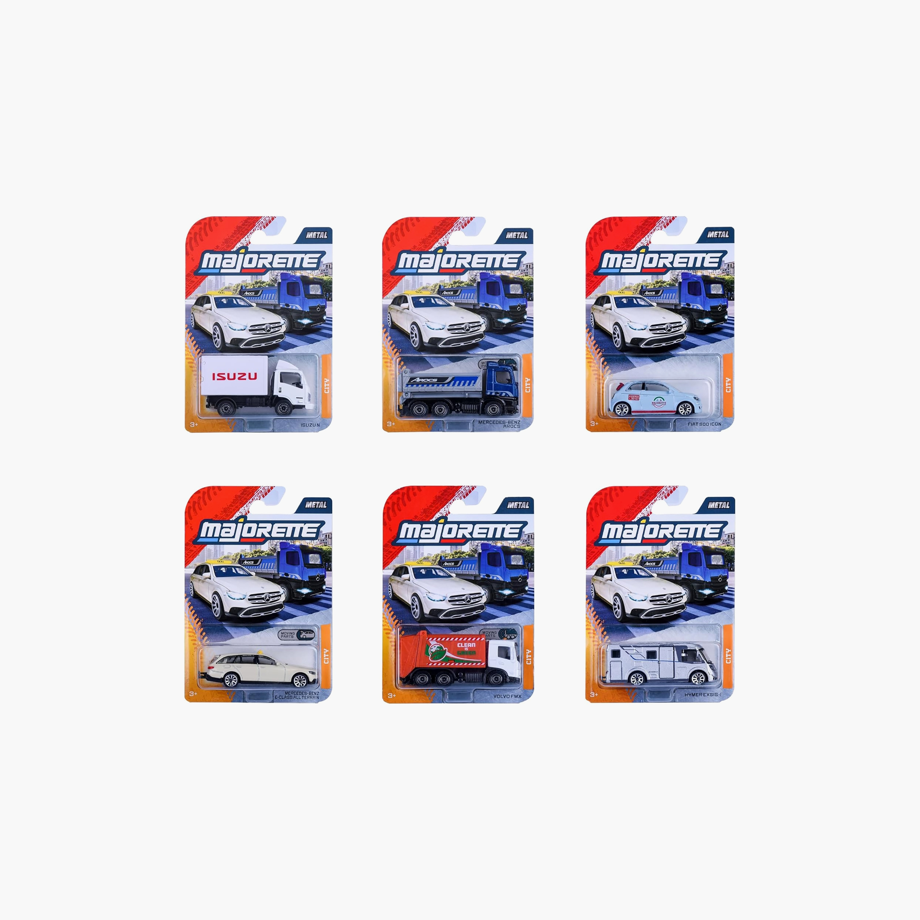 Majorette Assorted City Premium Toy Cars - Set of 6-toys-playvehicles-diecastcars-image-5