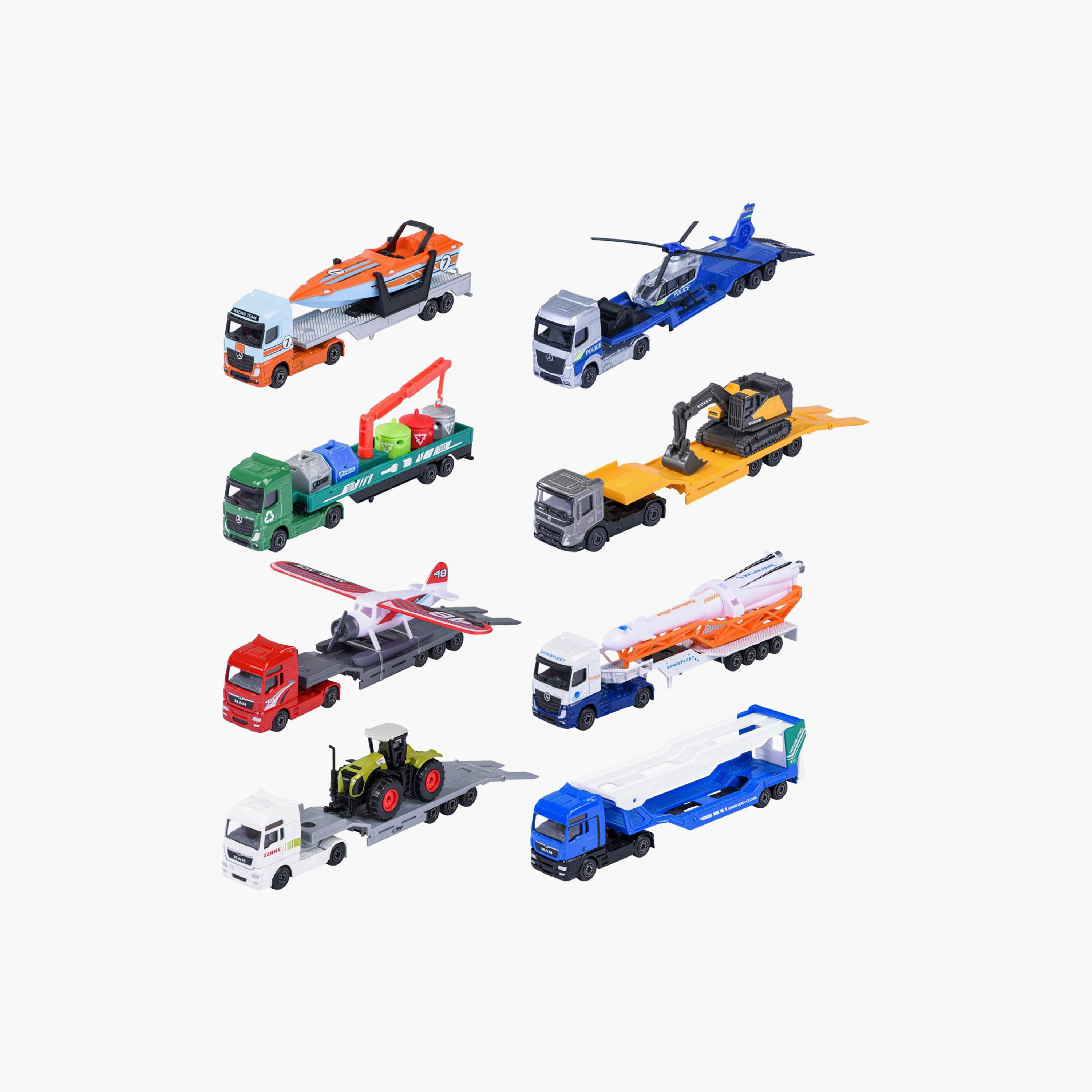 مجموعة ألعاب ناقلة مركبات سيتي ترانسبورتر متنوعة من ماجوريت-toys-playvehicles-diecastcars-image-1