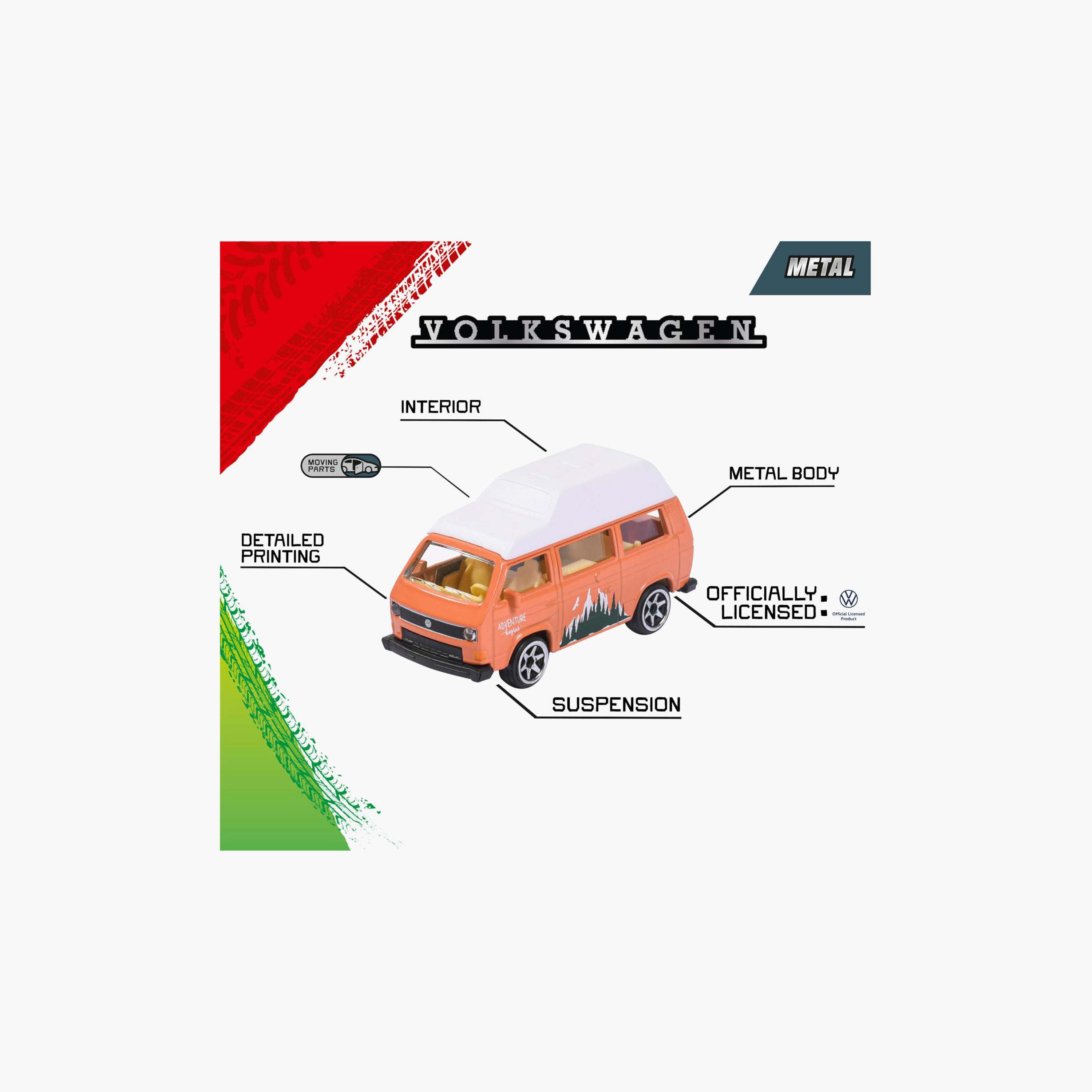 طقم سيارات فولكس فاجن معدنية مصبوبة متنوعة من ماجوريت-toys-playvehicles-diecastcars-image-4