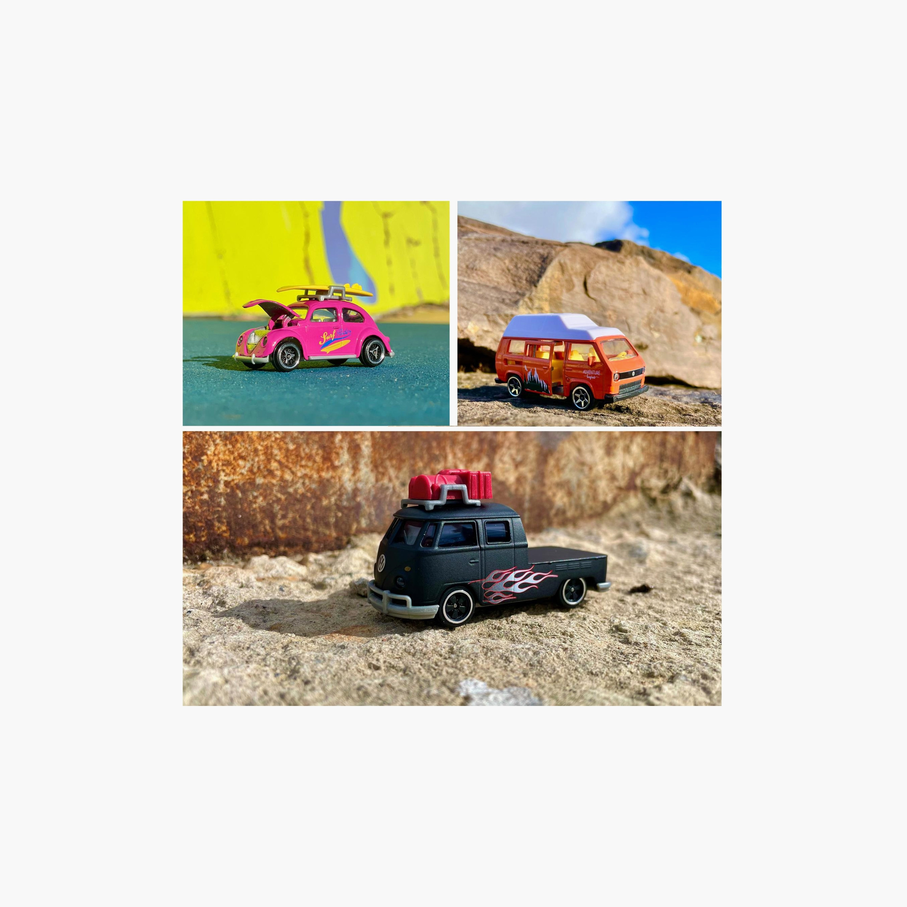 طقم سيارات فولكس فاجن معدنية مصبوبة متنوعة من ماجوريت-toys-playvehicles-diecastcars-image-5
