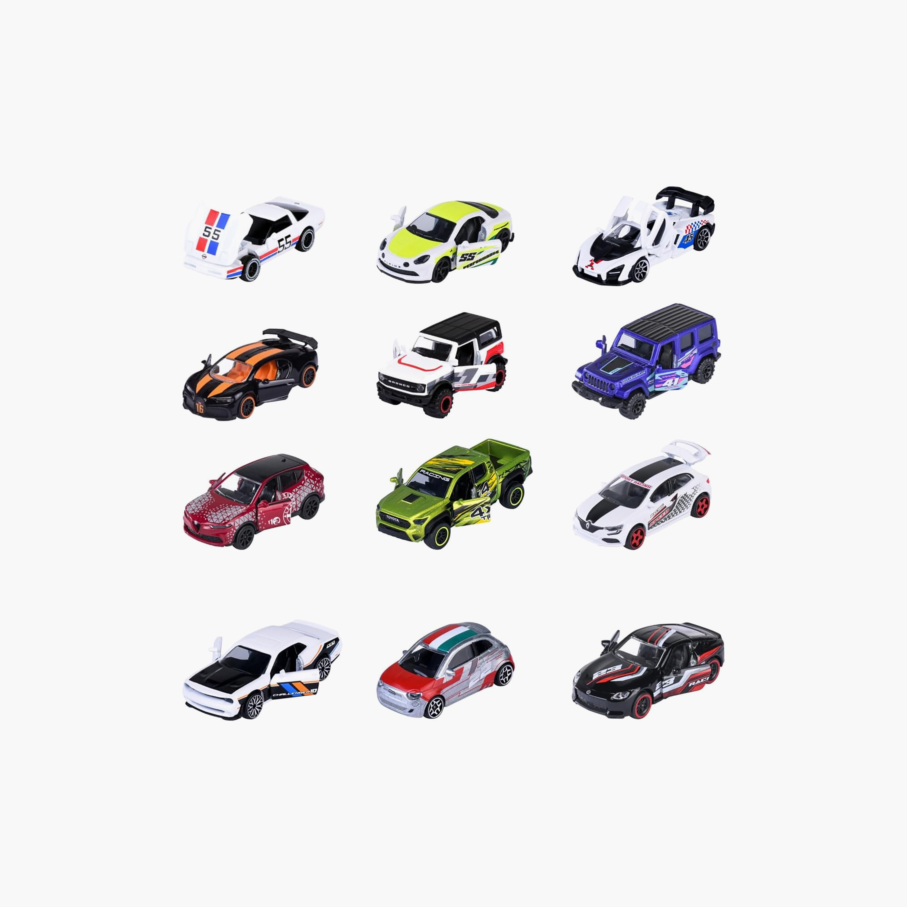 Majorette Assorted Racing Premium Toy Cars - Set of 12-toys-playvehicles-diecastcars-image-1