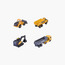 Pack of 4 Majorette Volvo Construction Vehicle Toy-toys-carsandvehicles-image-2