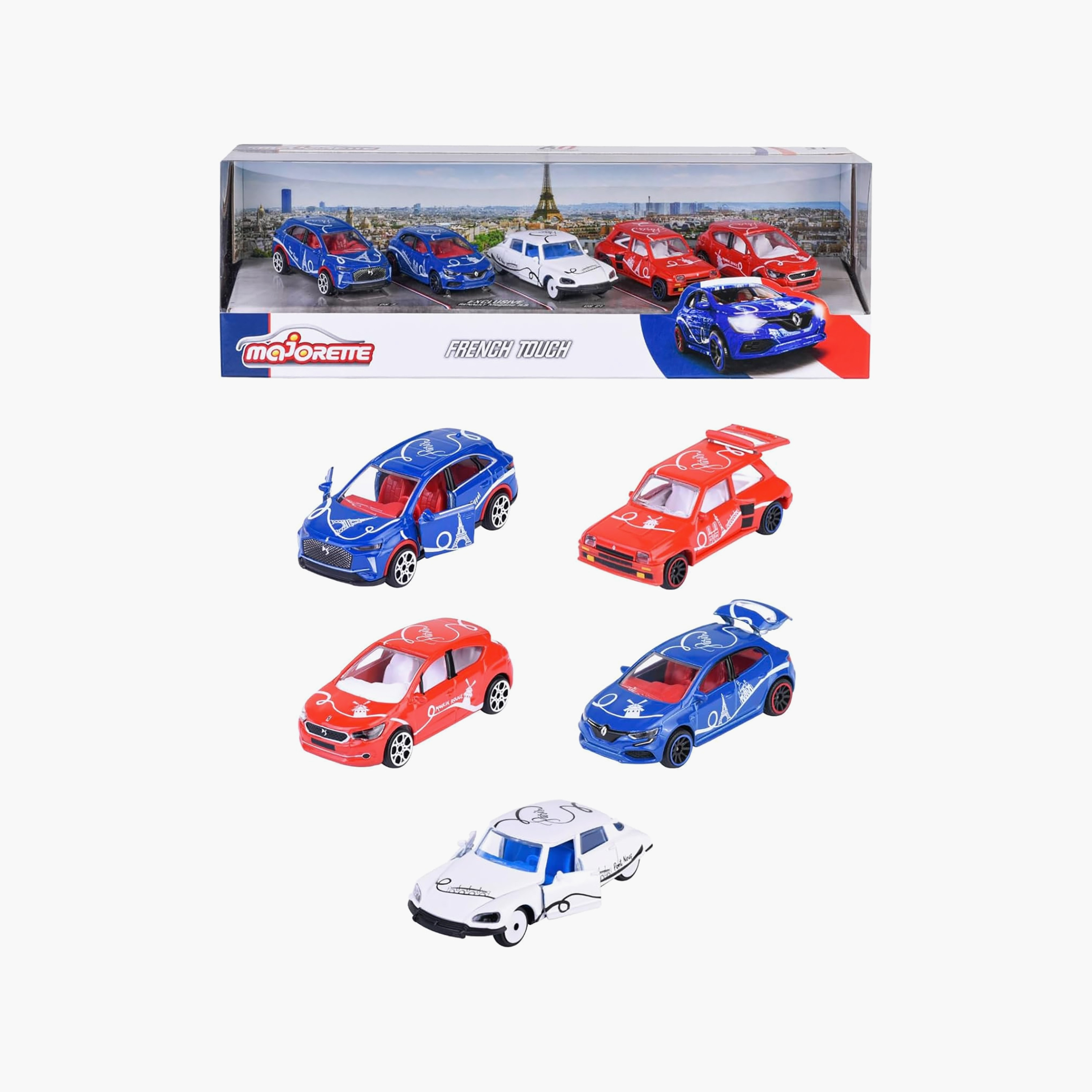 Majorette French Touch Toy Car Gift Pack - Set of 5-toys-playvehicles-diecastcars-image-2