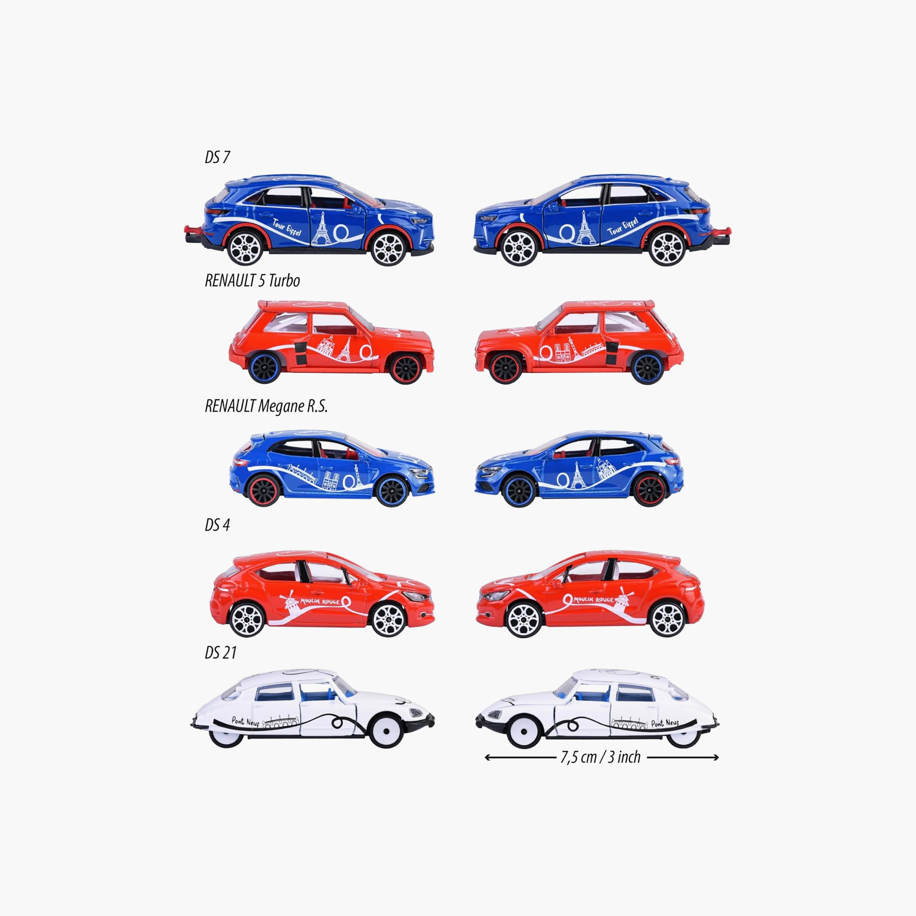 Majorette French Touch Toy Car Gift Pack - Set of 5-toys-playvehicles-diecastcars-image-4